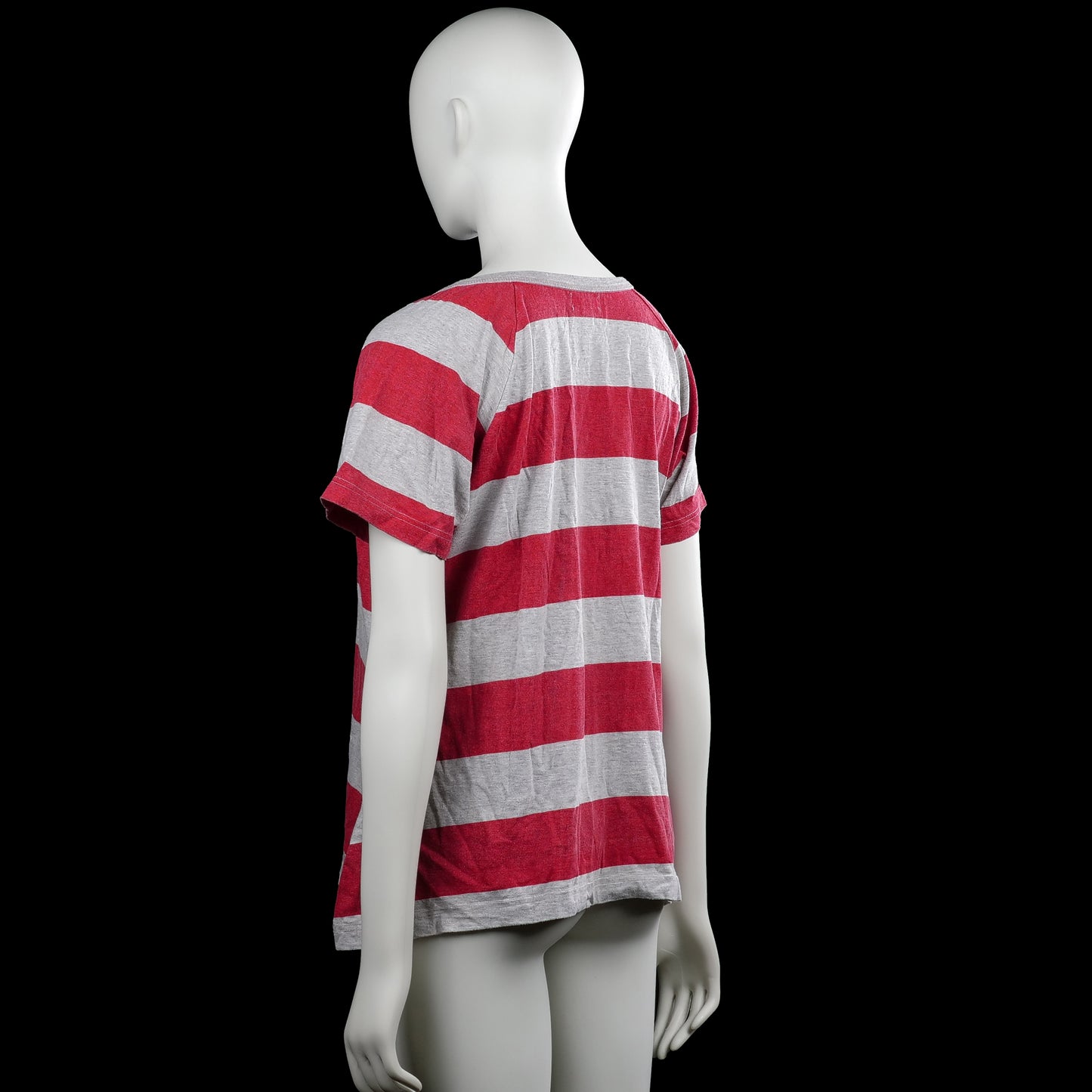 T-shirt - Red & Light Gray - Size XL