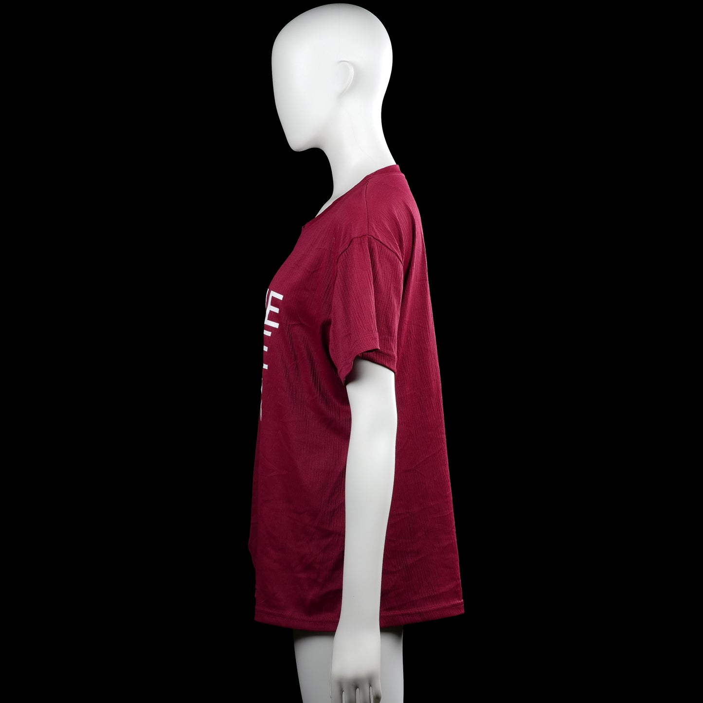 T-shirt - Burgundy - Size XL
