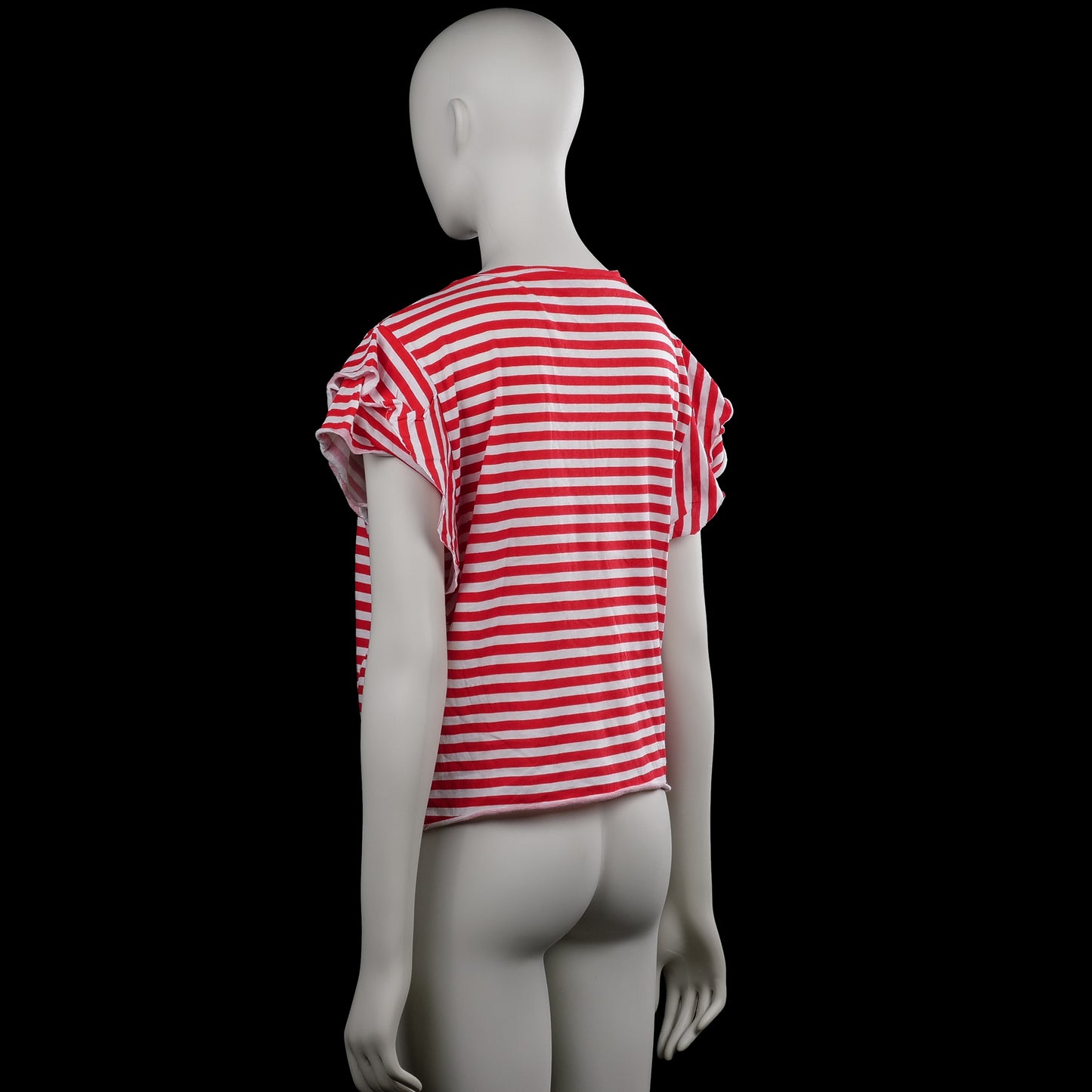 T-shirt - Red & White - Size M