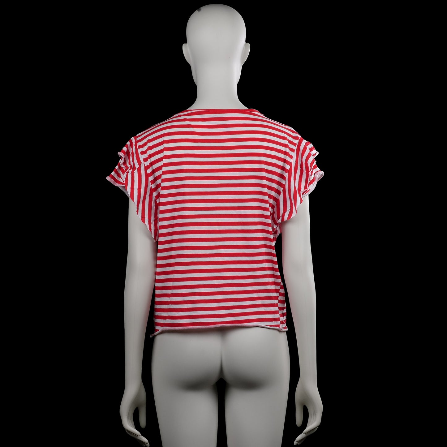 T-shirt - Red & White - Size M