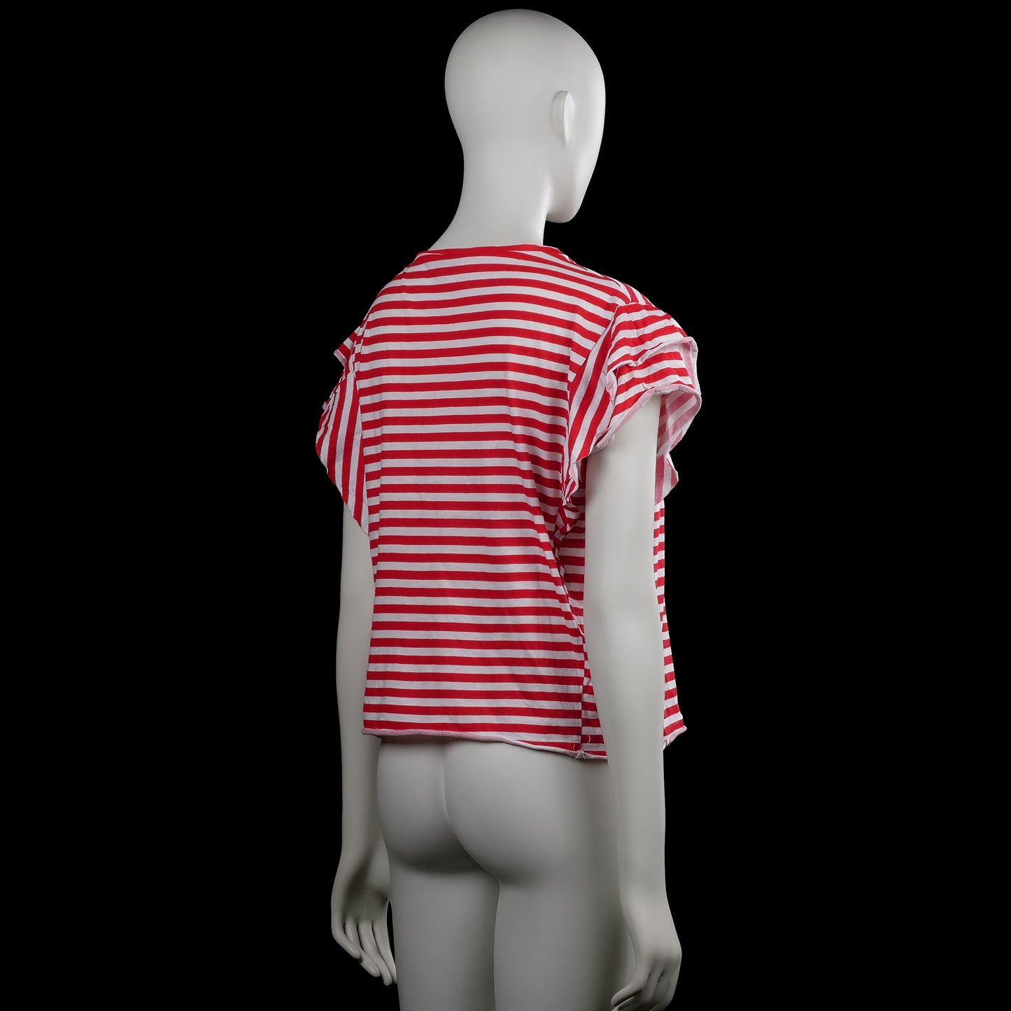 T-shirt - Red & White - Size M