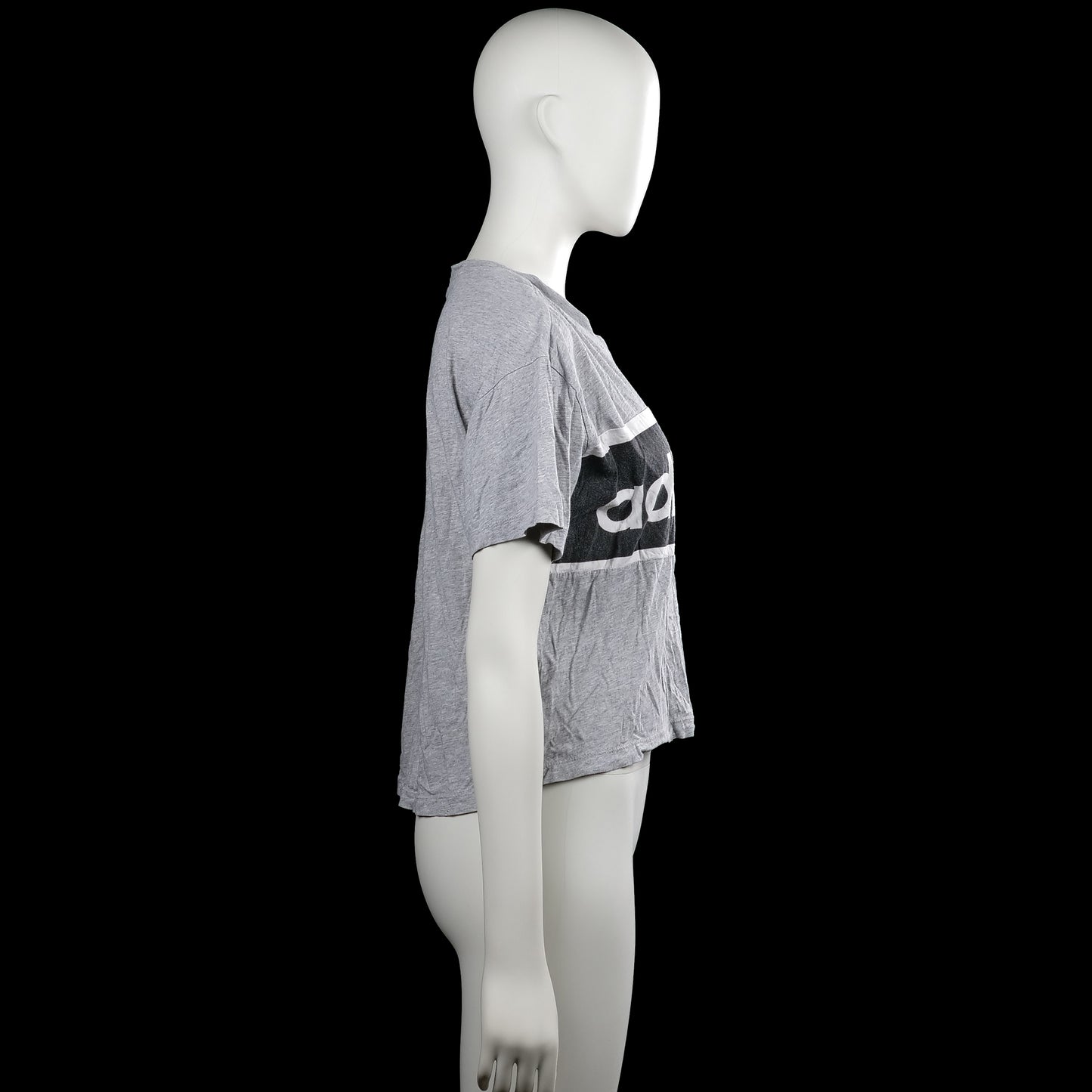 T-shirt - Light Gray & Black - Size 32