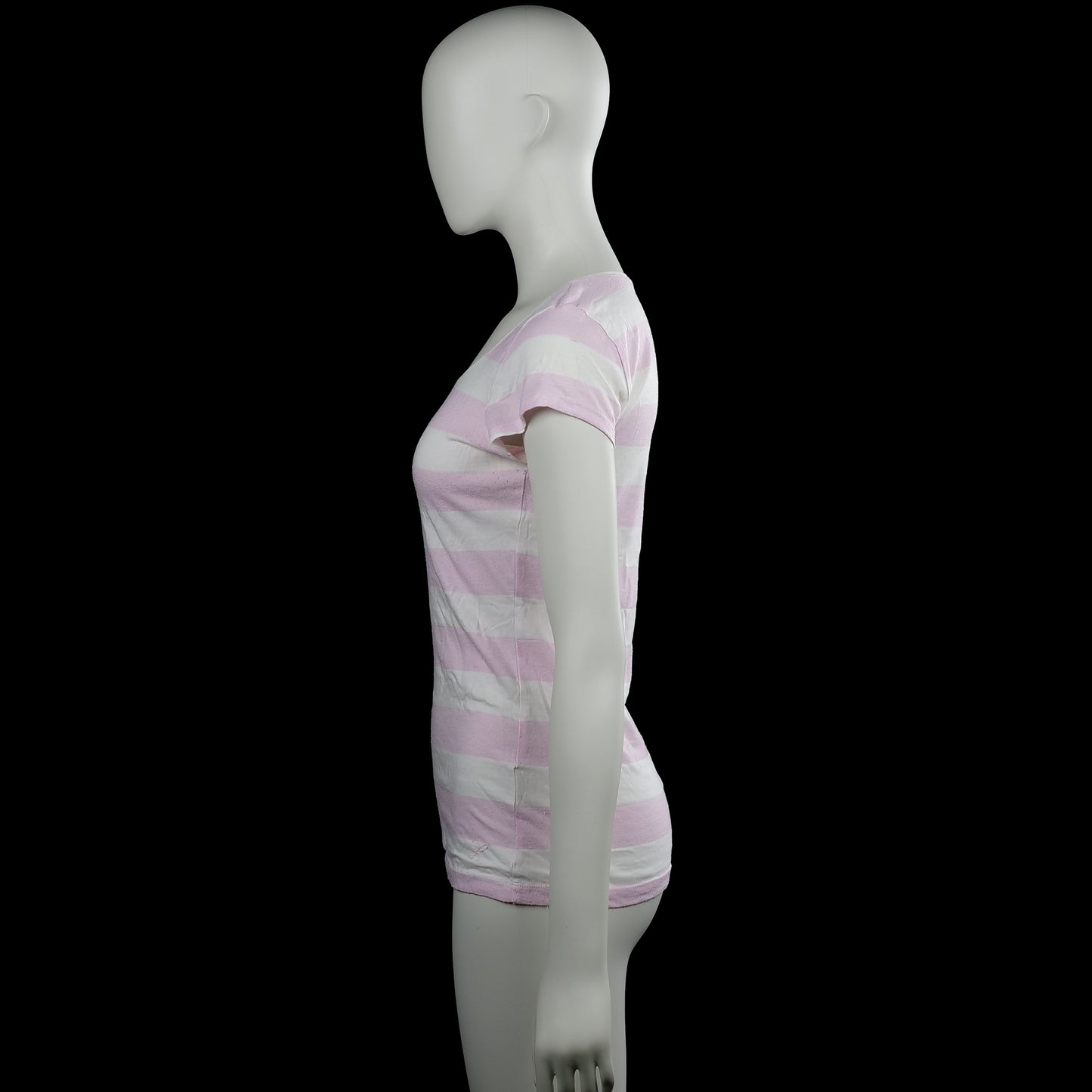 T-shirt - White & Pink - Size M