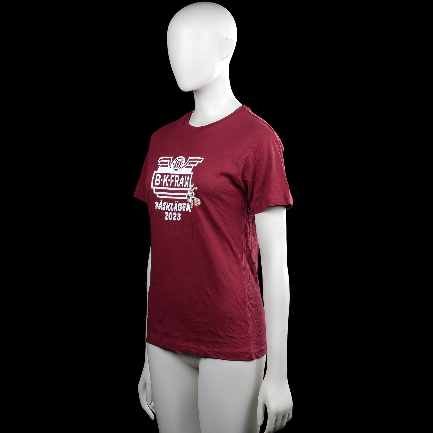 T-shirt - Burgundy - Size 150, 160