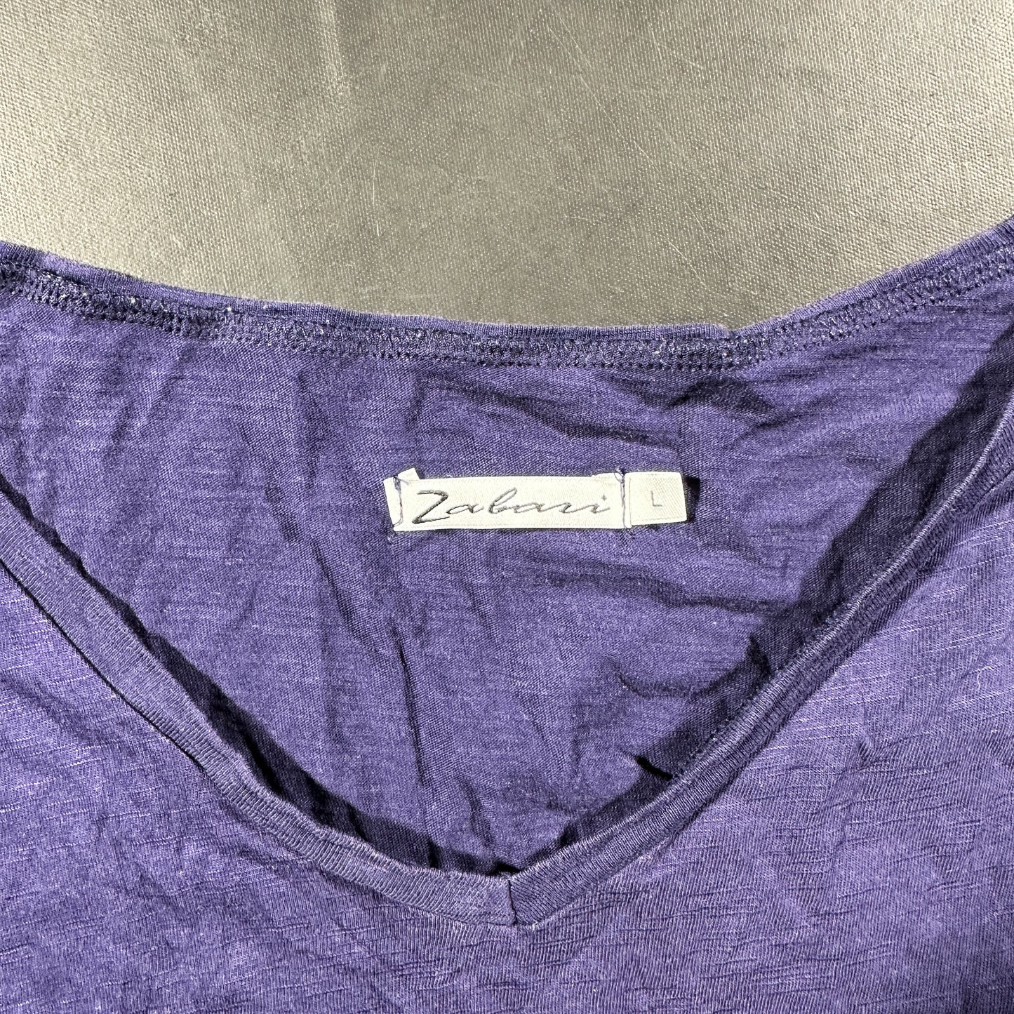 T-shirt - Purple - Size L