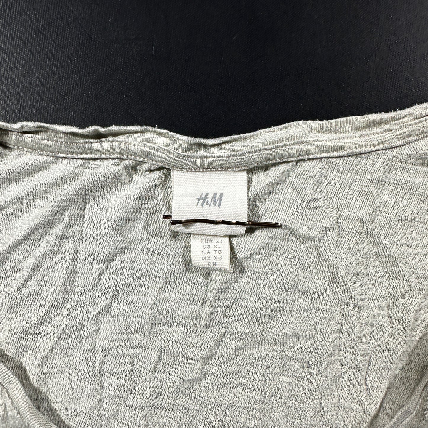 T-shirt - Light Gray - Size XL