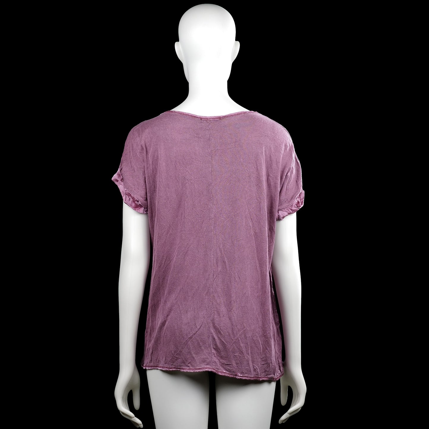 T-shirt - Purple - Size L