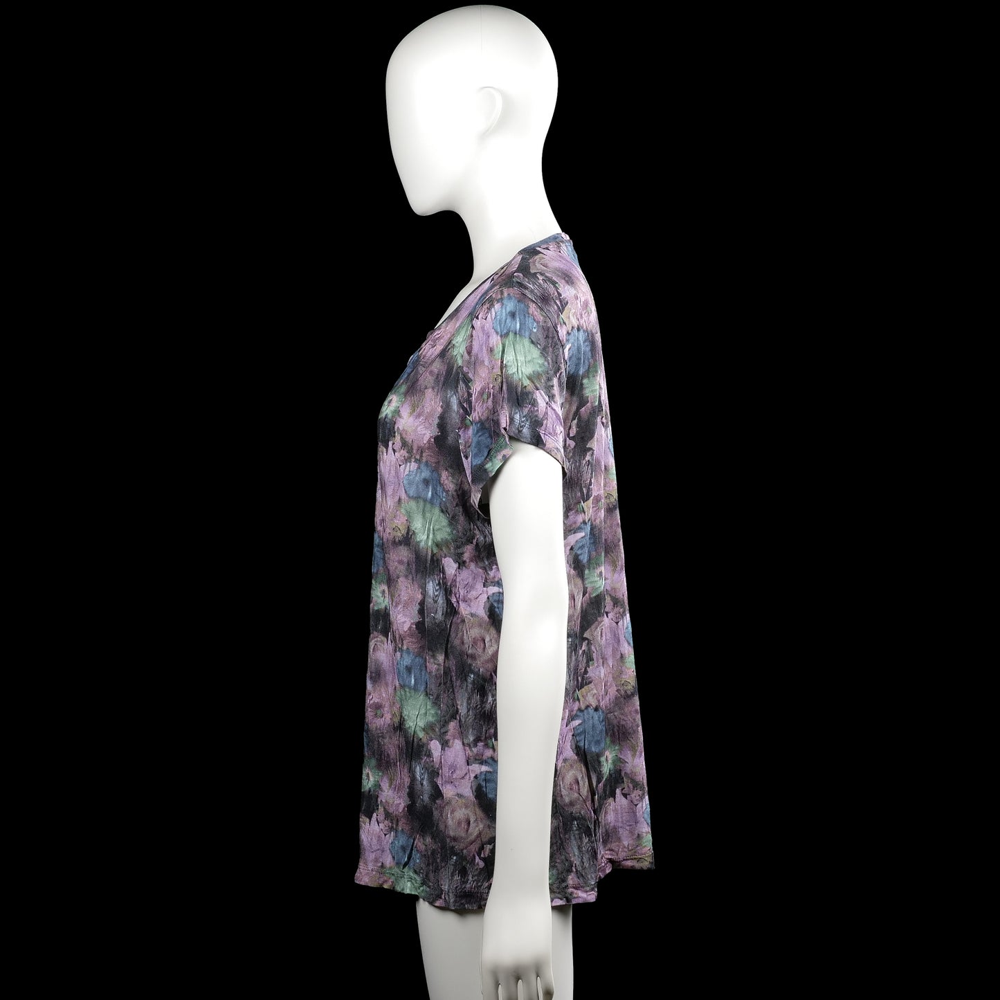 T-shirt - Purple & Black - Size M