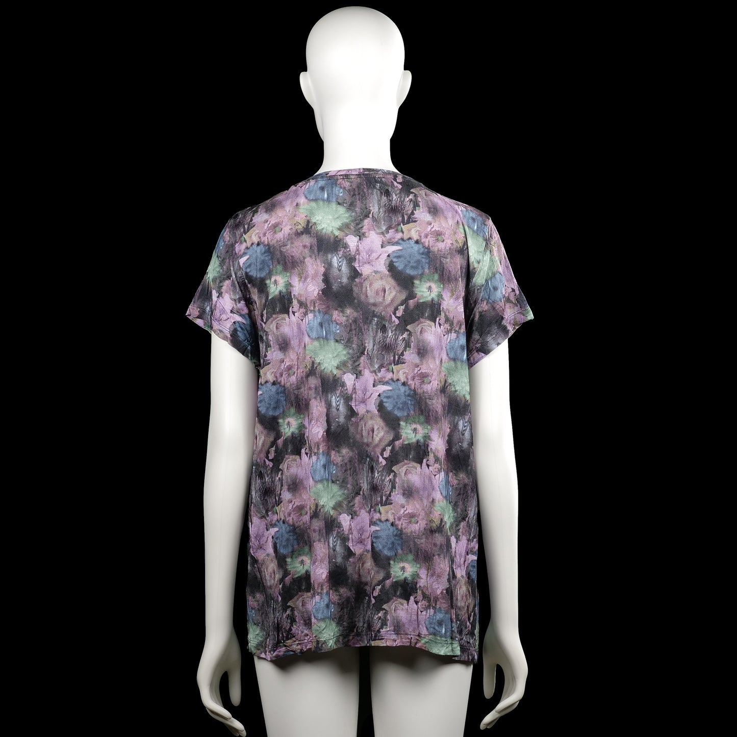 T-shirt - Purple & Black - Size M