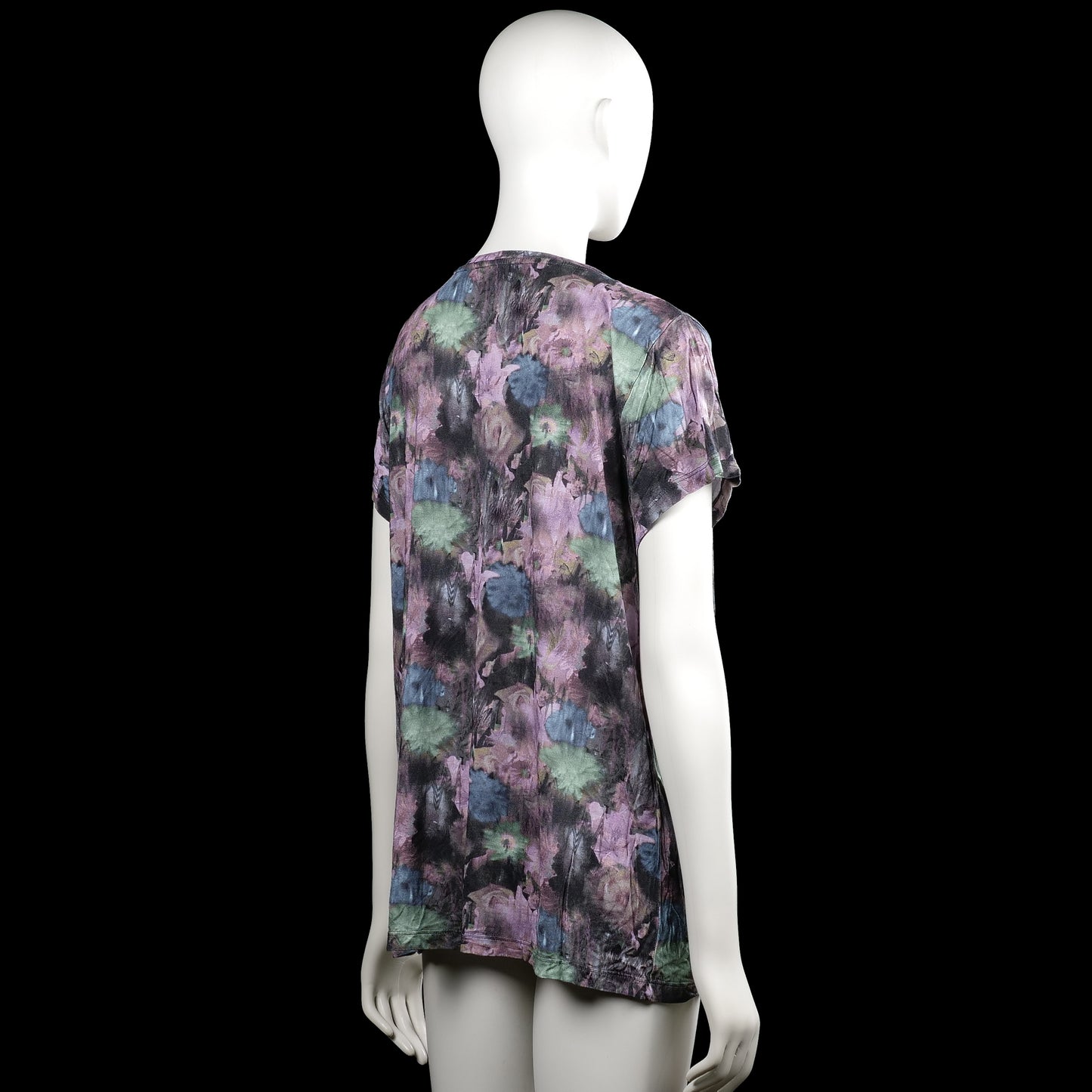T-shirt - Purple & Black - Size M