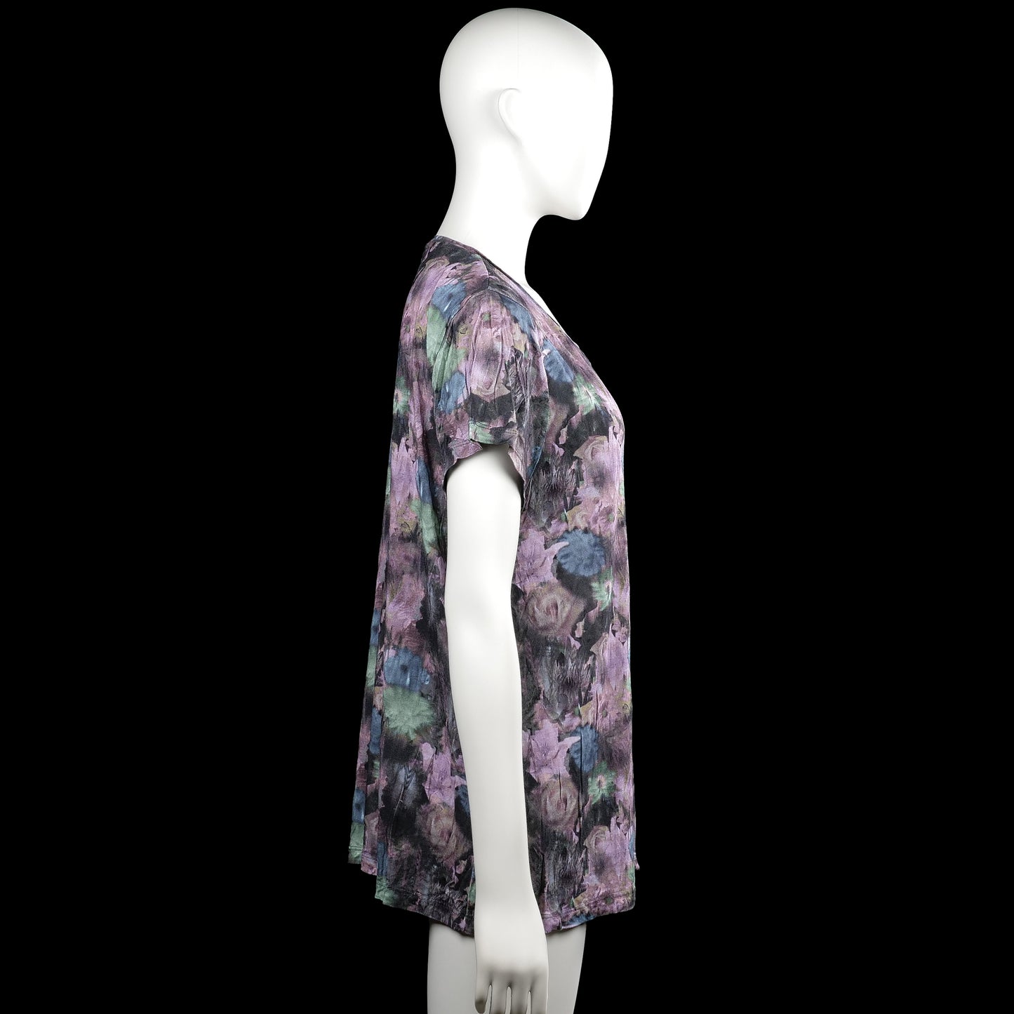 T-shirt - Purple & Black - Size M