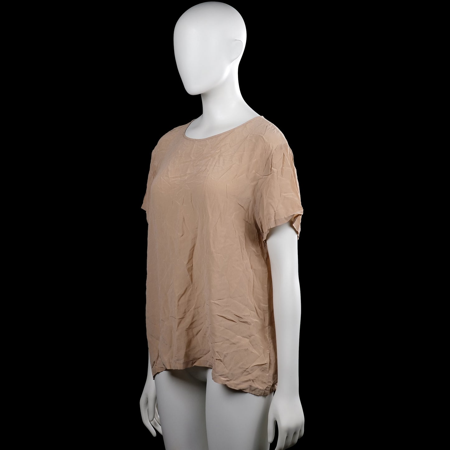 T-shirt - Taupe - Size 44