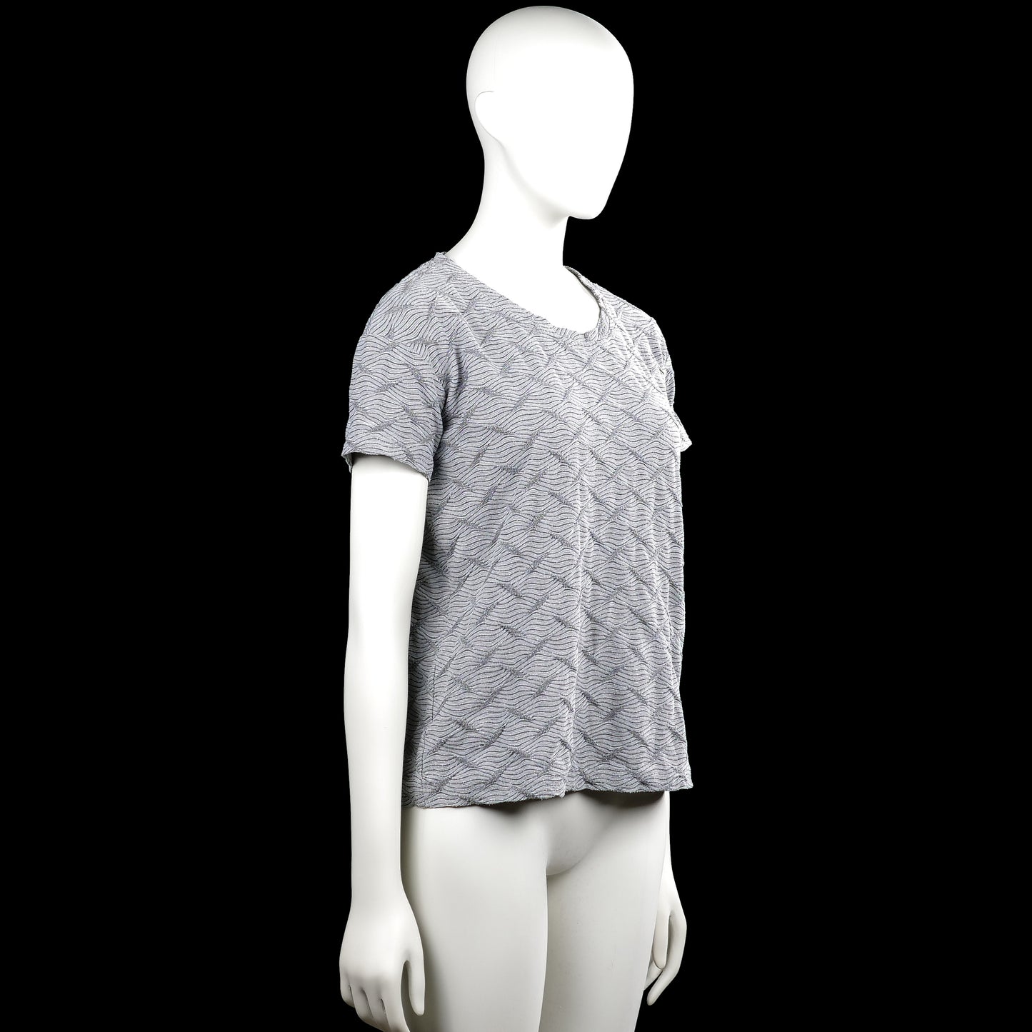 T-shirt - Light Gray & Dark Gray - Size S
