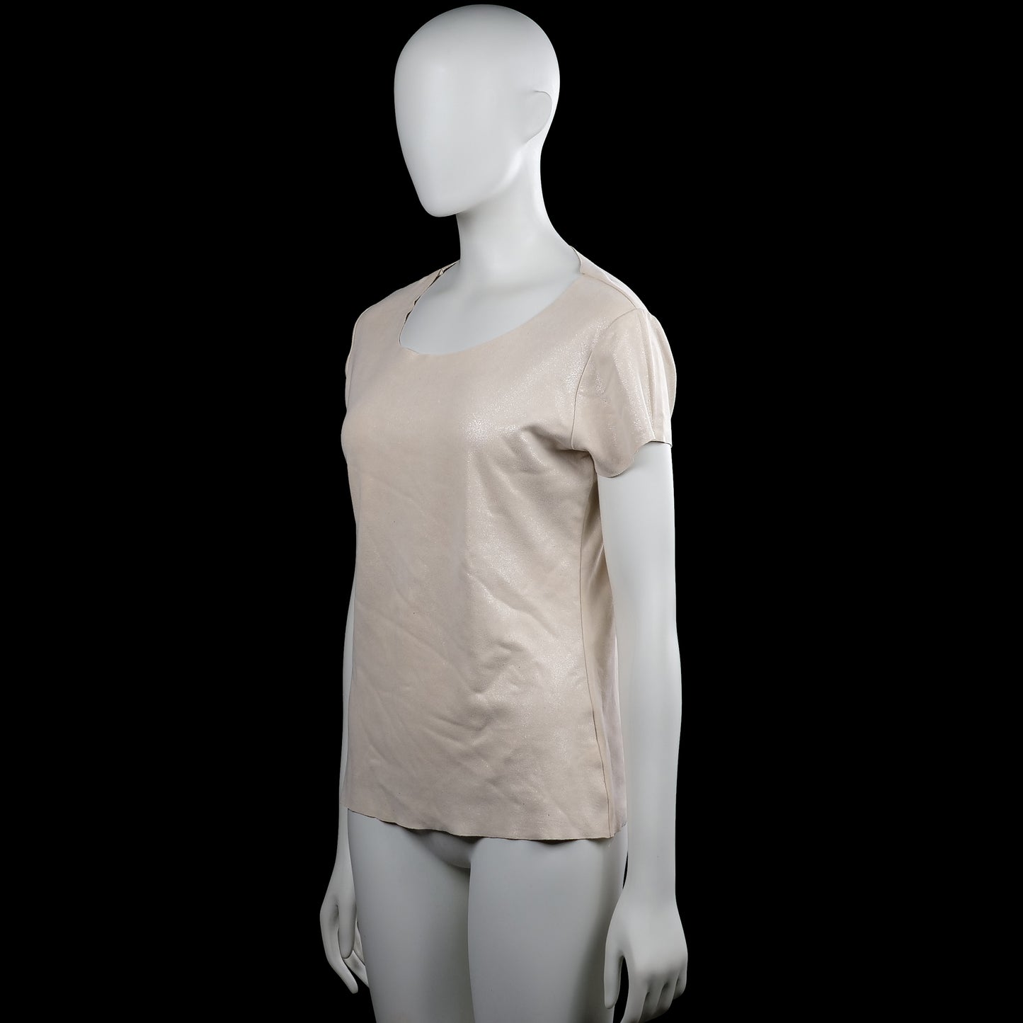 T-shirt - Beige - Size M