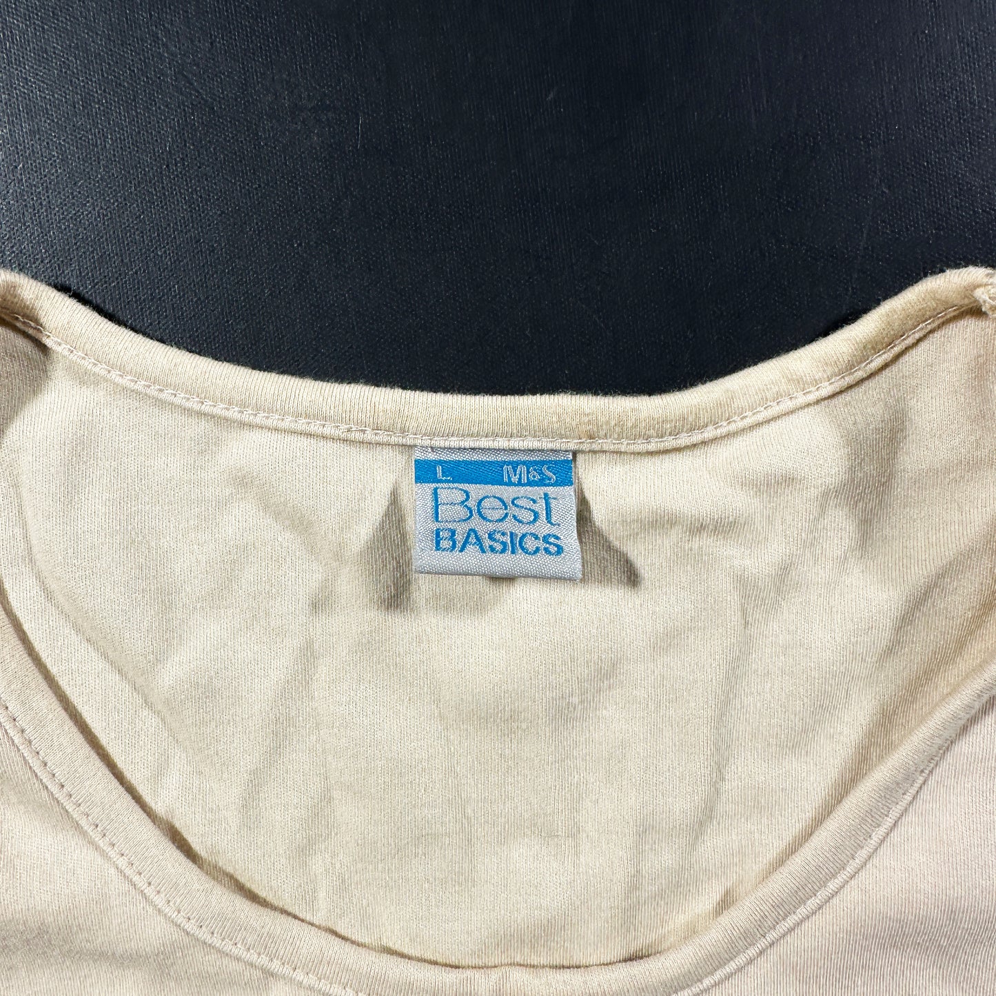 T-shirt - Beige - Size L