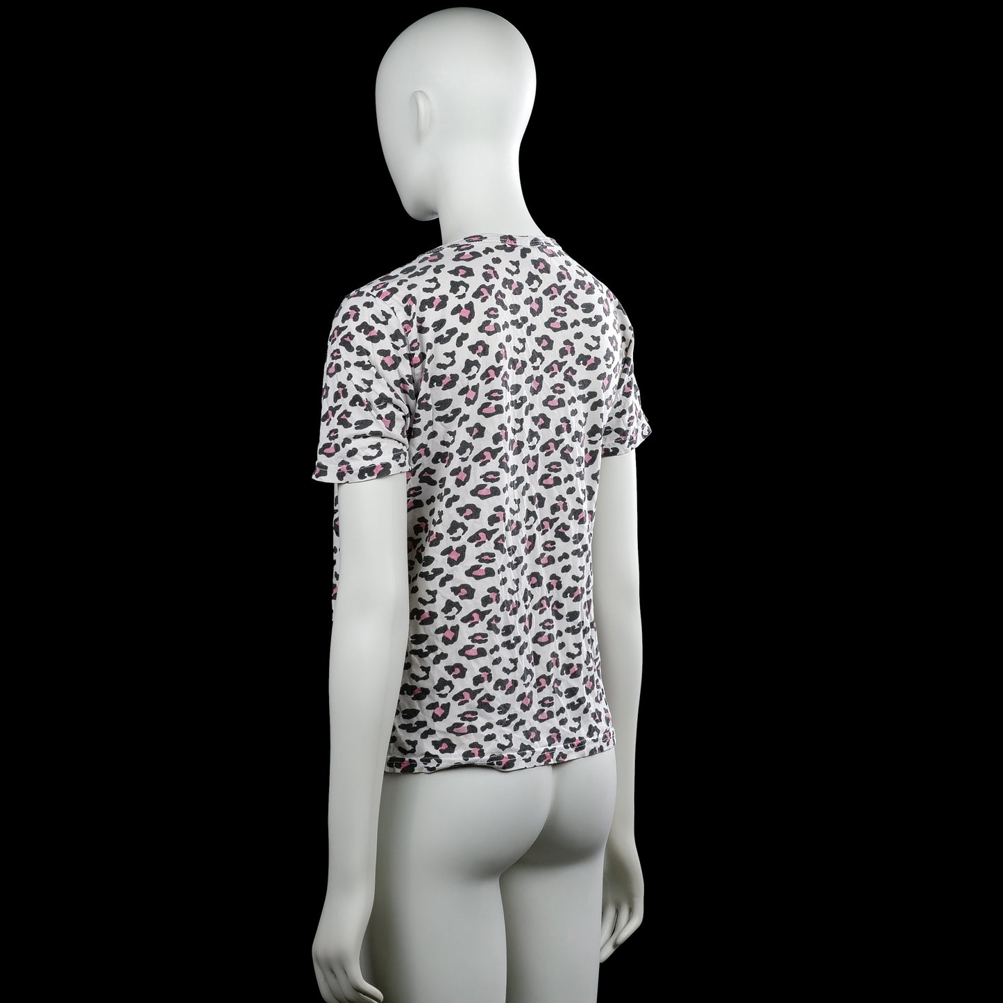 T-shirt - White & Black - Size M