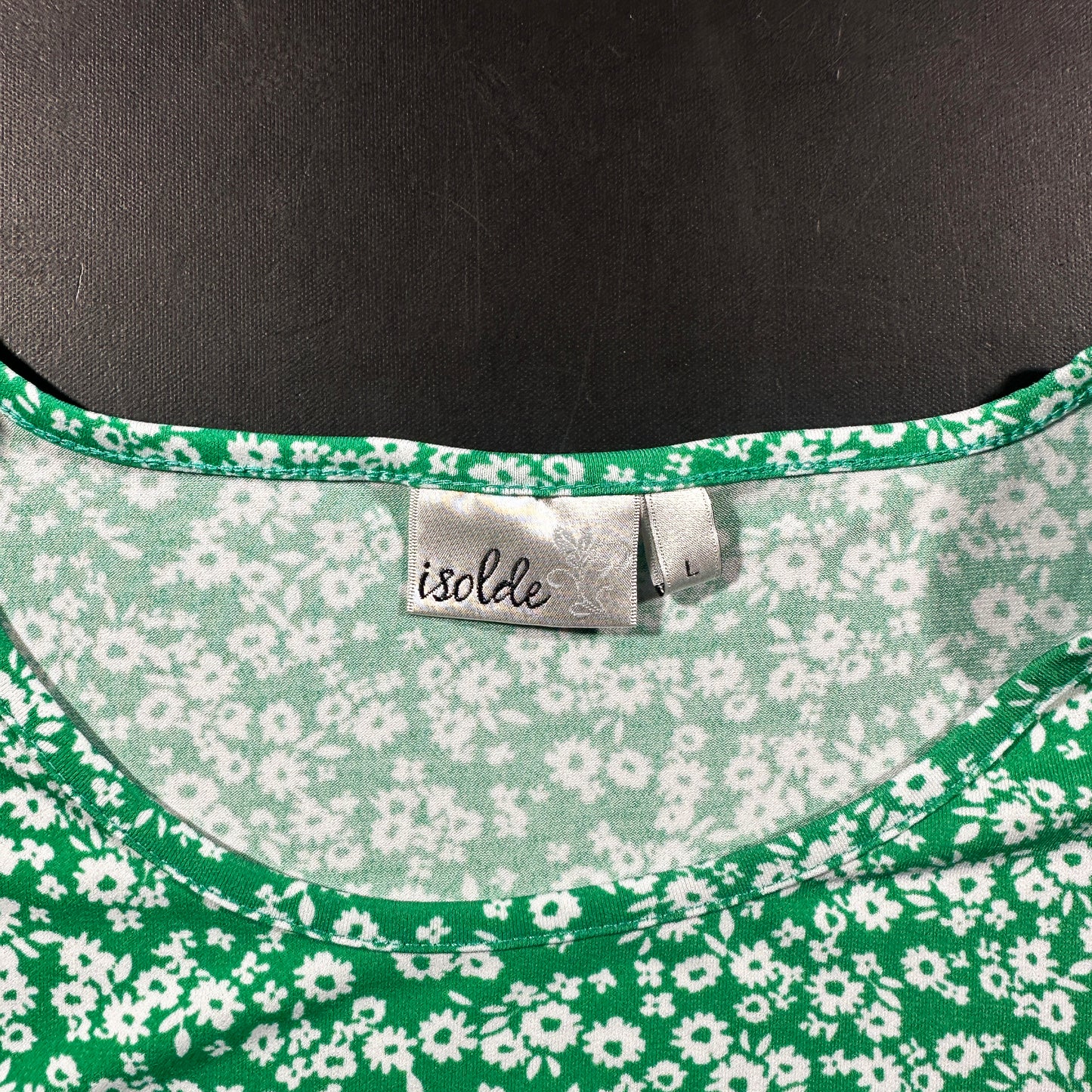 T-shirt - Mint & White - Size L