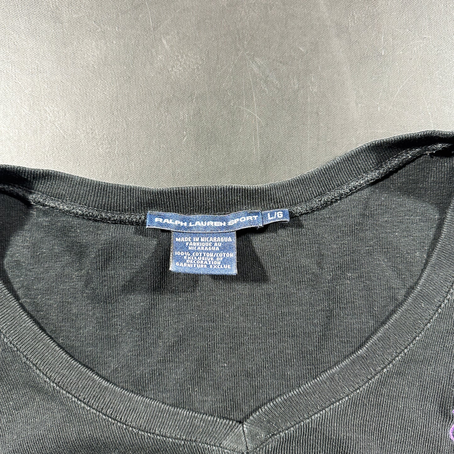 T-shirt - Charcoal - Size L