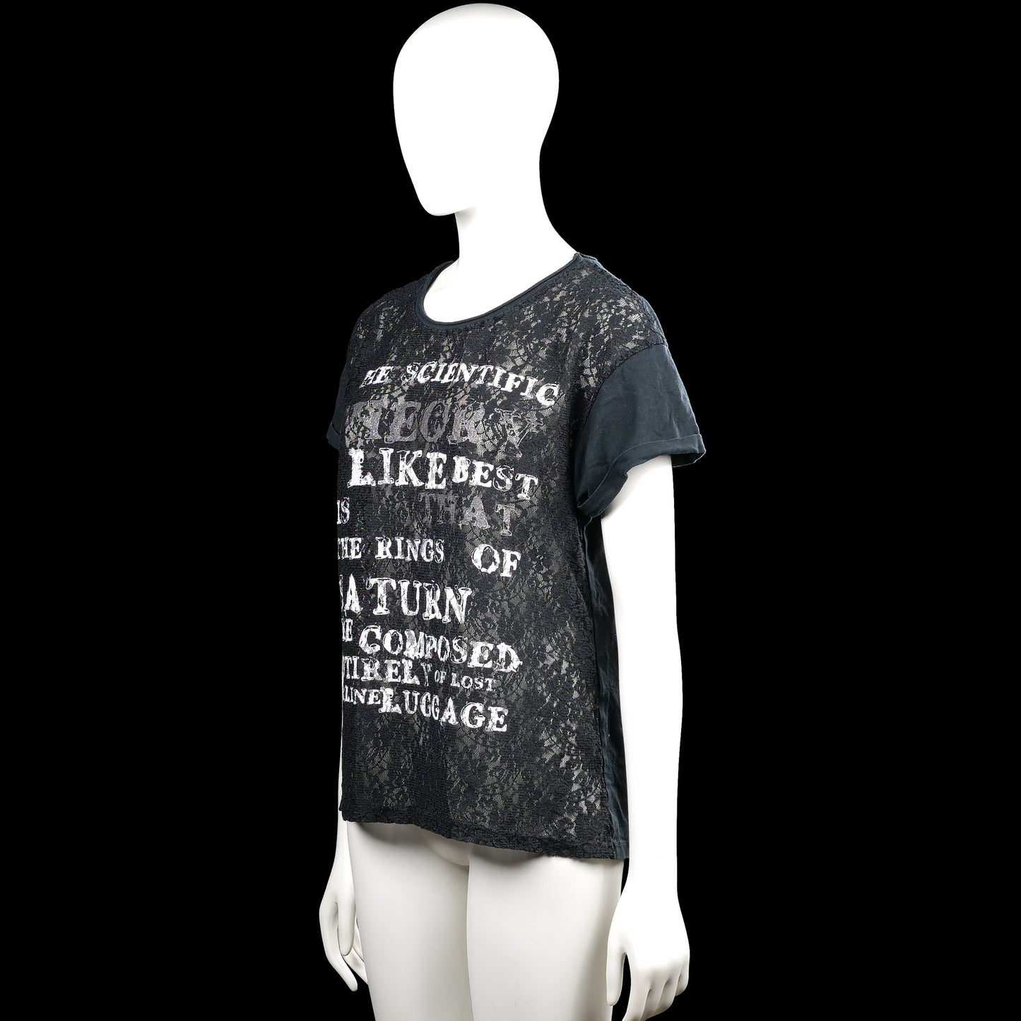 T-shirt - Black & Gray - Size M