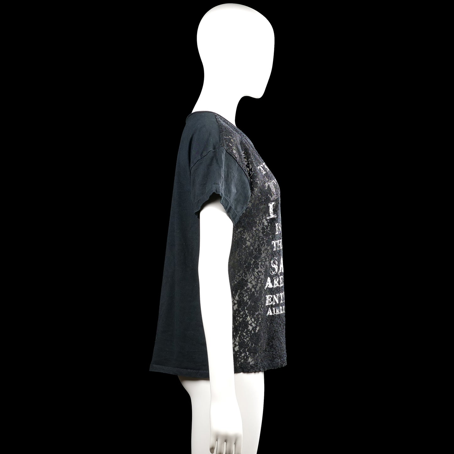 T-shirt - Black & Gray - Size M
