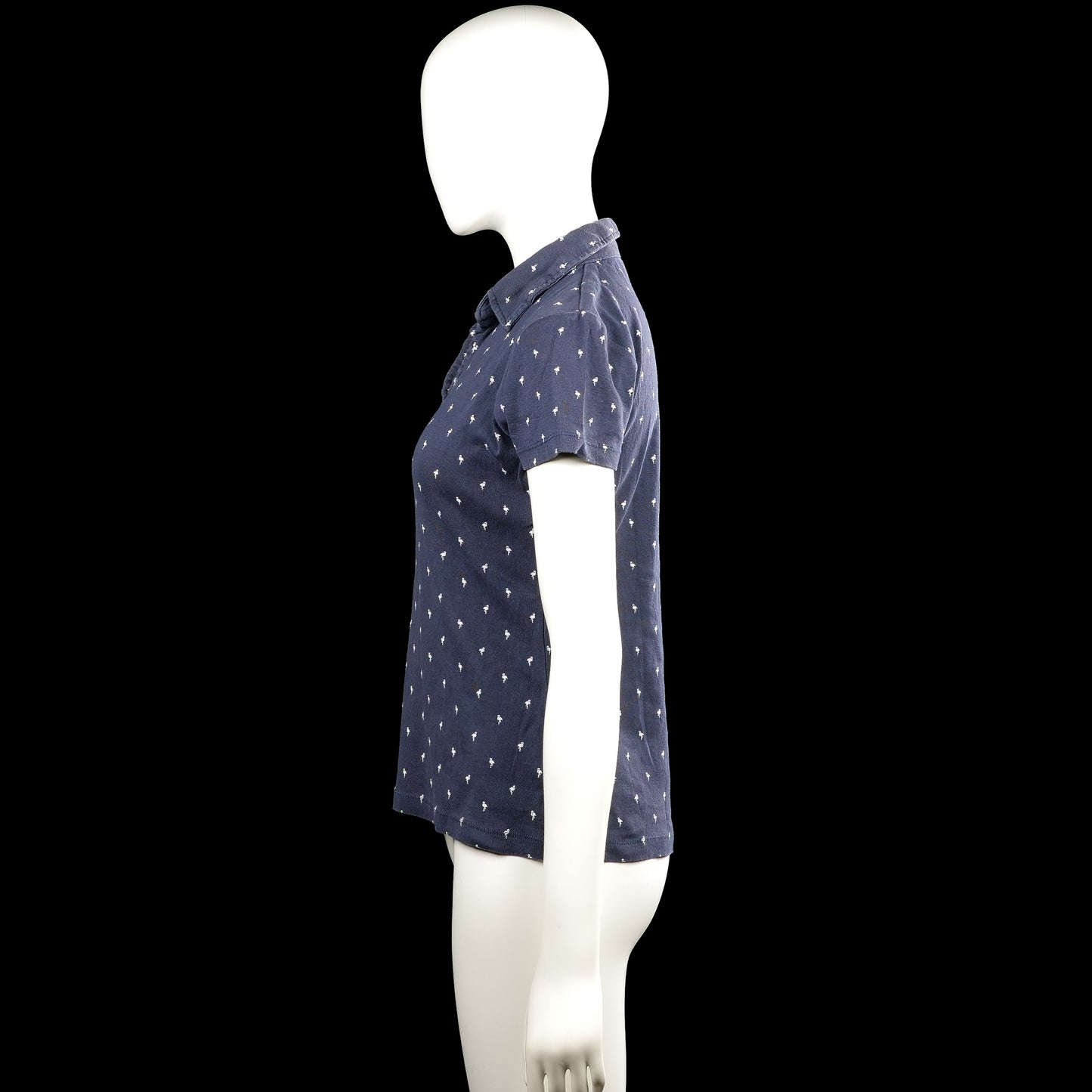 T-shirt - Navy & White - Size M