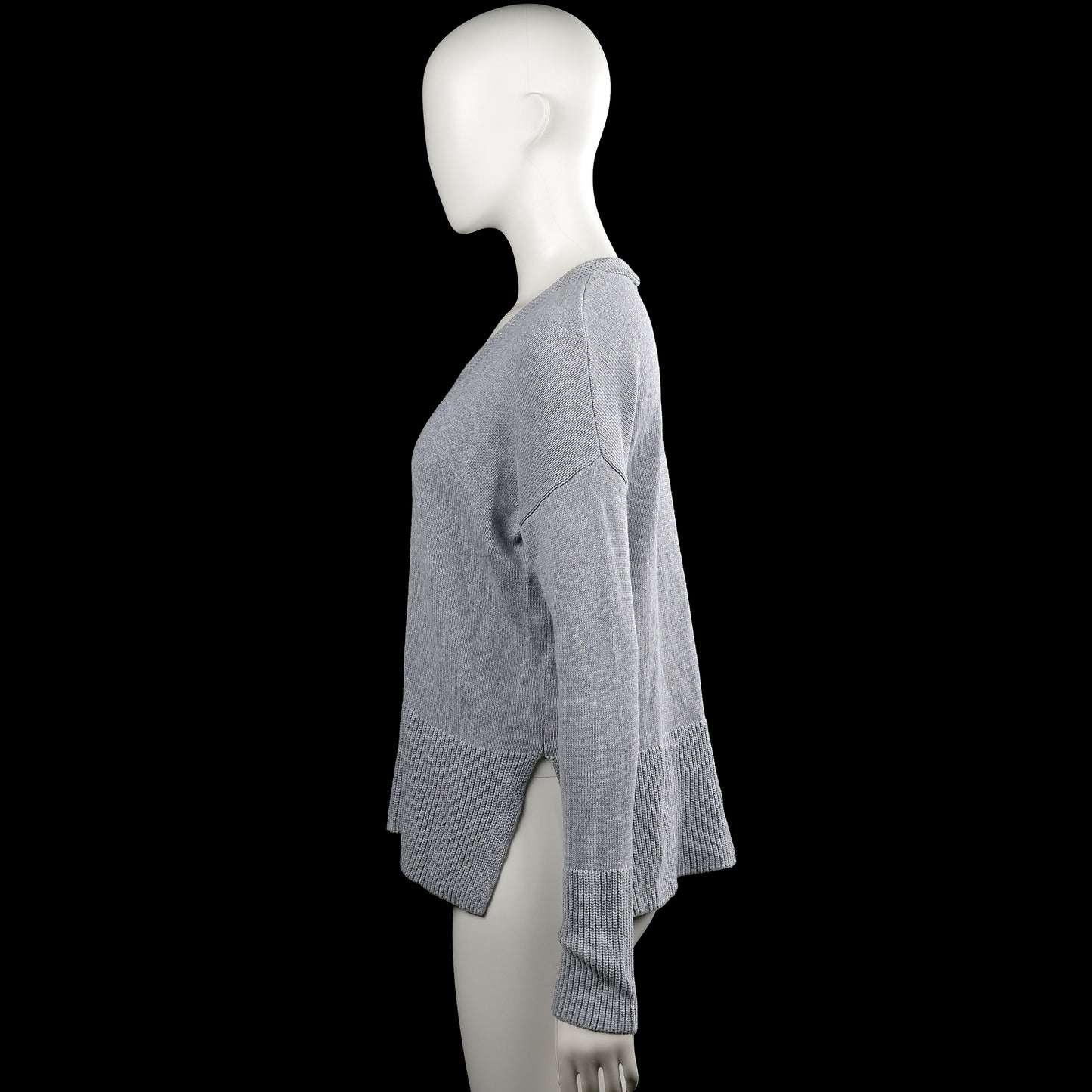 Long-sleeve top - Gray - Size XS