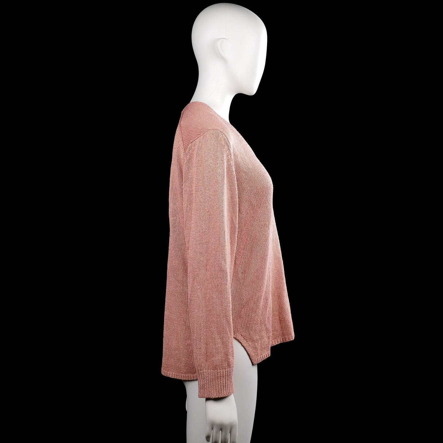 Long-sleeve top - Rose - Size M