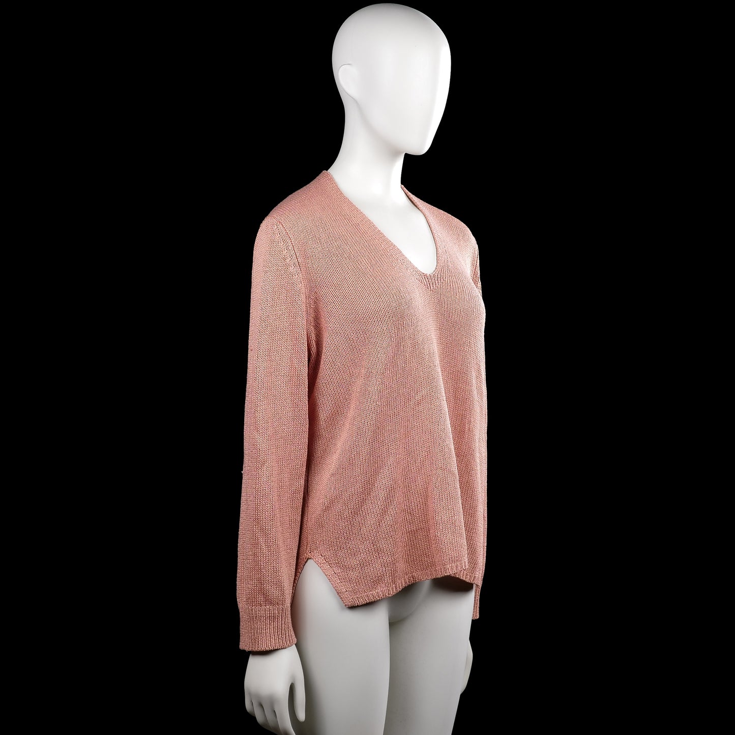 Long-sleeve top - Rose - Size M