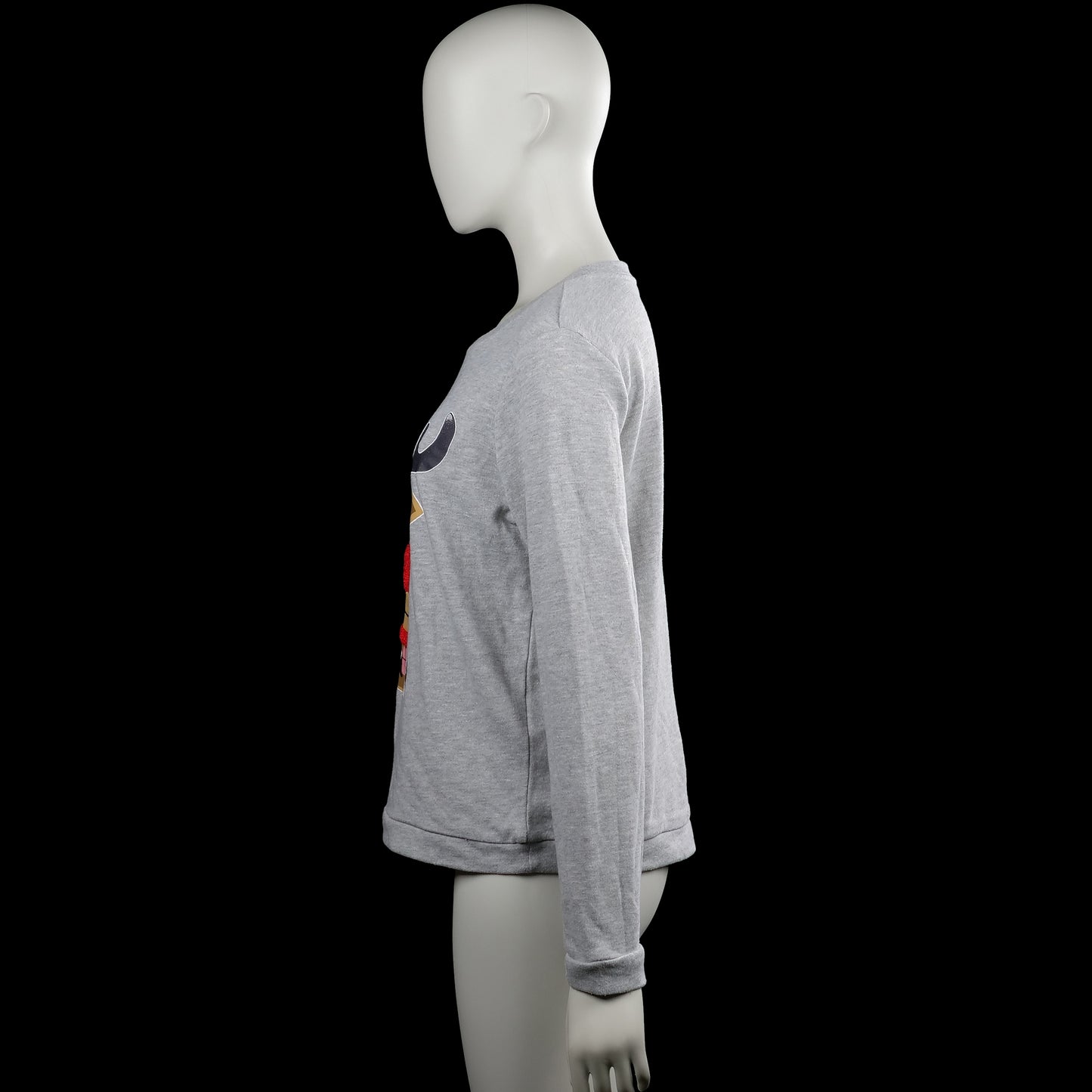 Long-sleeve top - Light Gray - Size M