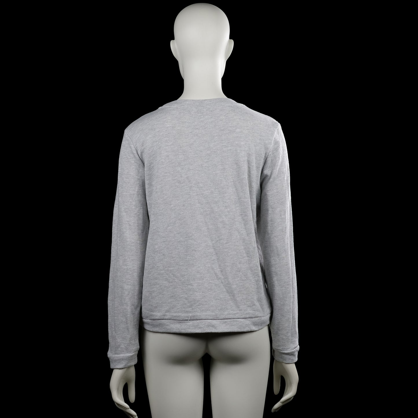 Long-sleeve top - Light Gray - Size M