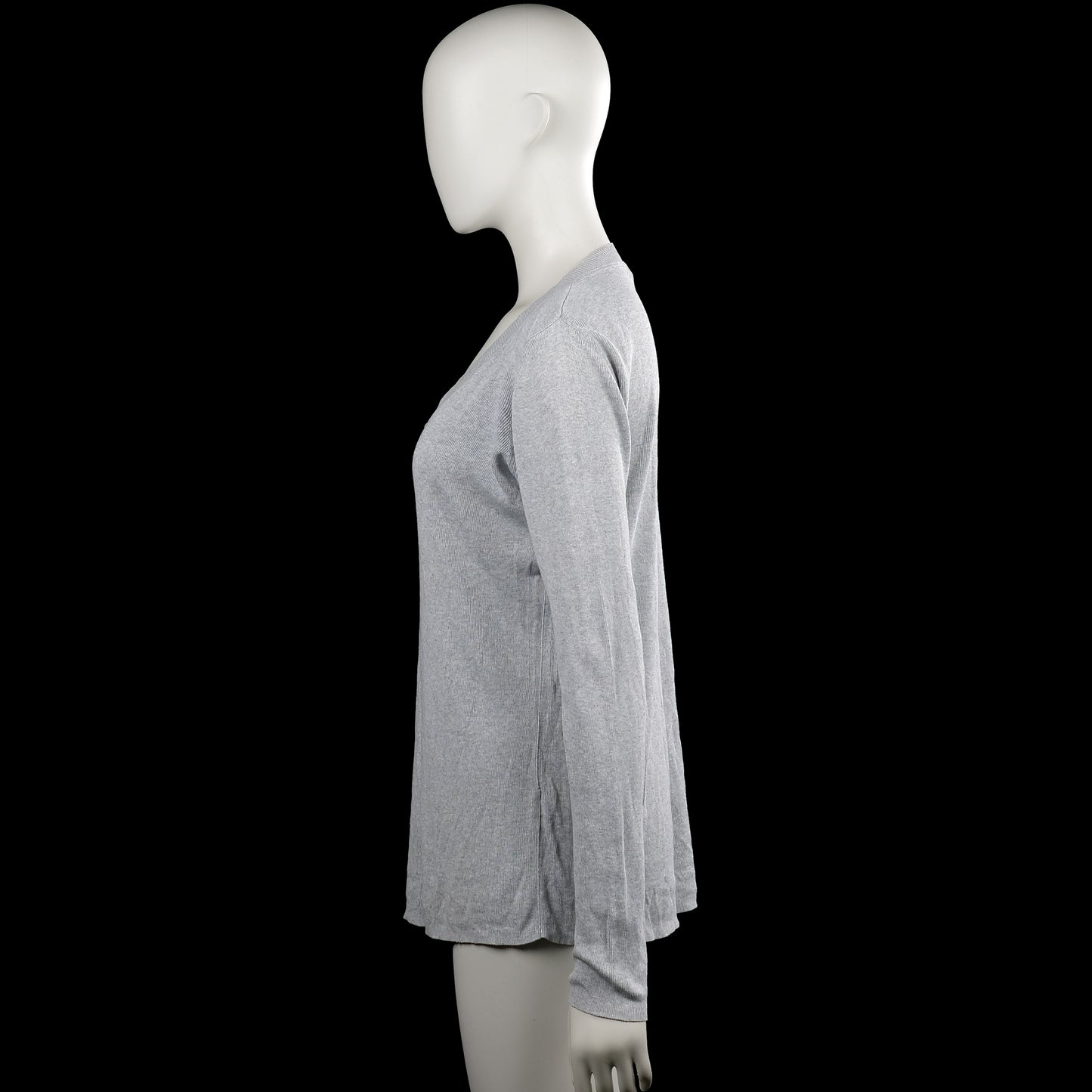 Long-sleeve top - Light Gray - Size M