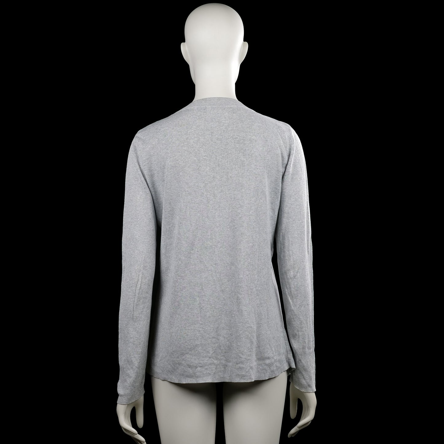 Long-sleeve top - Light Gray - Size M
