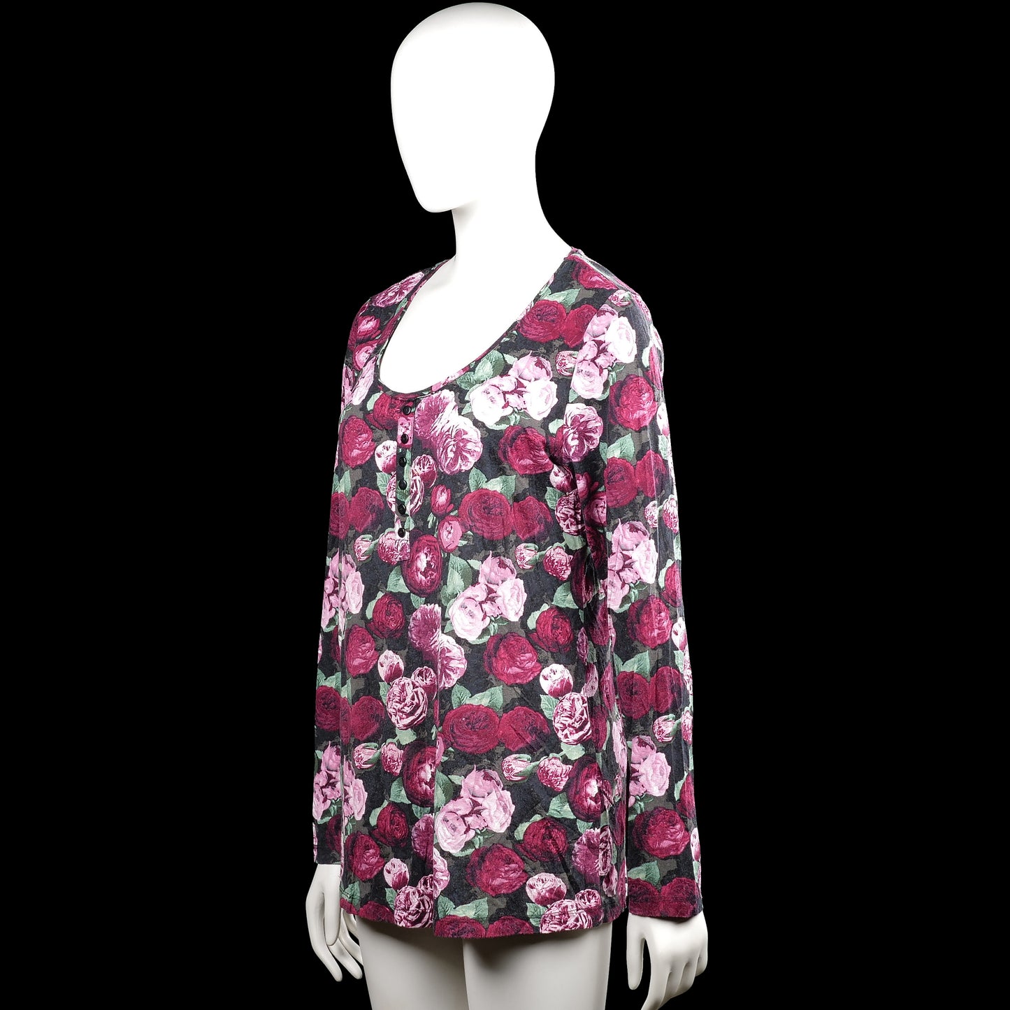 Long-sleeve top - Multicolored - Size 40, 42