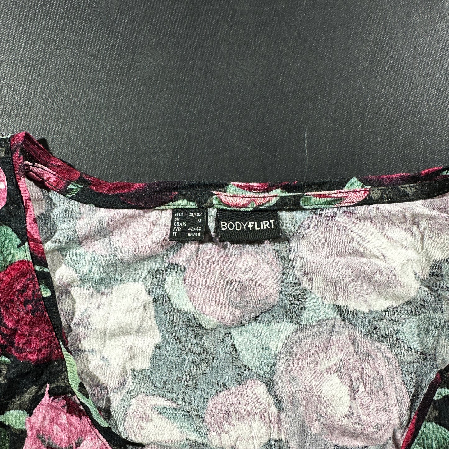 Long-sleeve top - Multicolored - Size 40, 42
