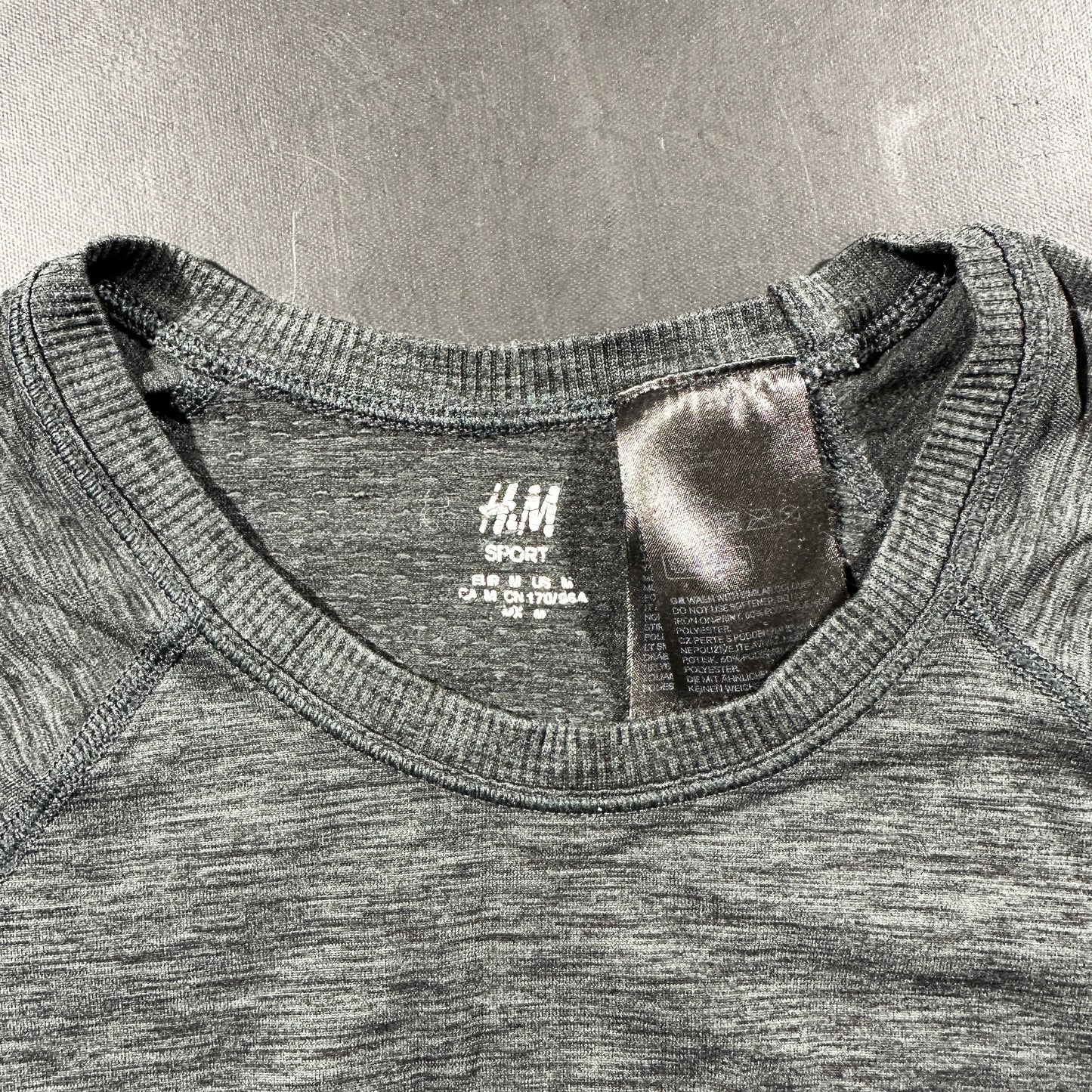 Long-sleeve top - Dark Gray - Size M