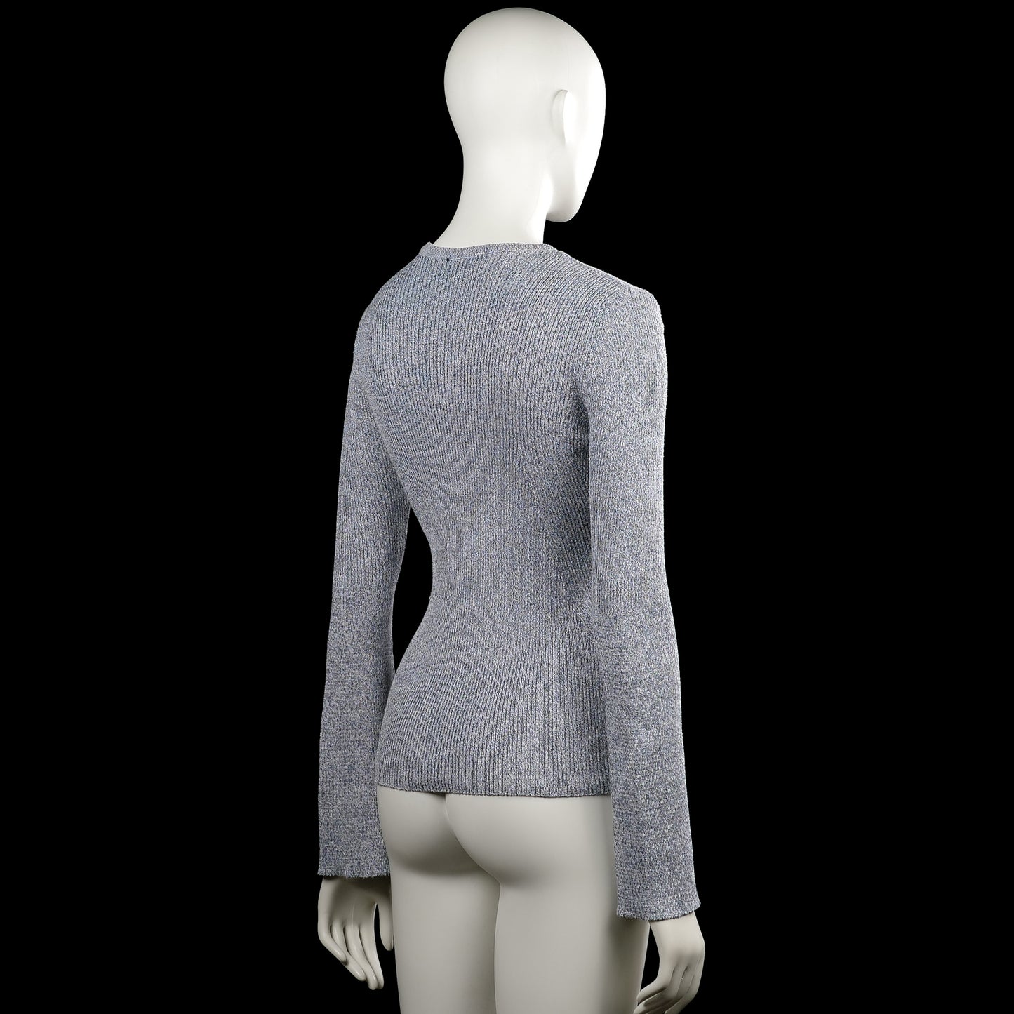 Long-sleeve top - Gray - Size 36