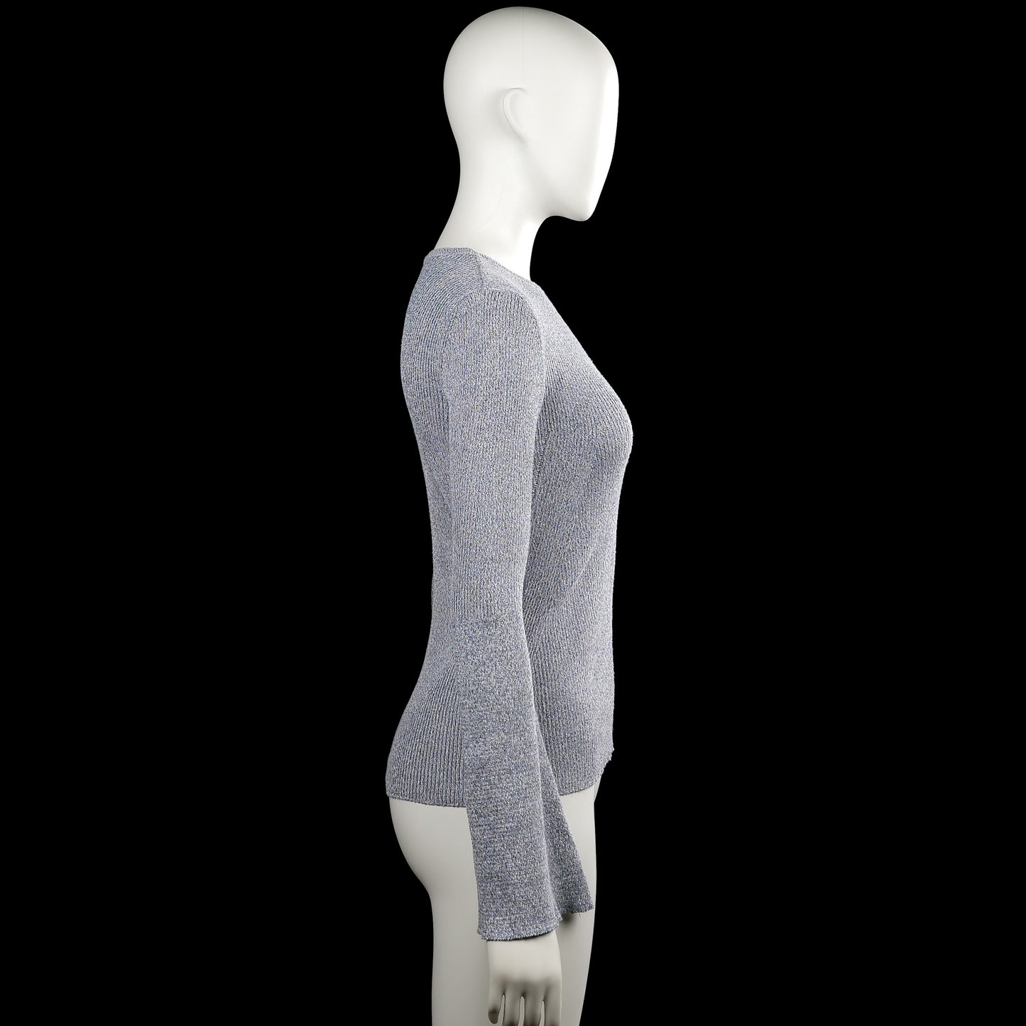 Long-sleeve top - Gray - Size 36