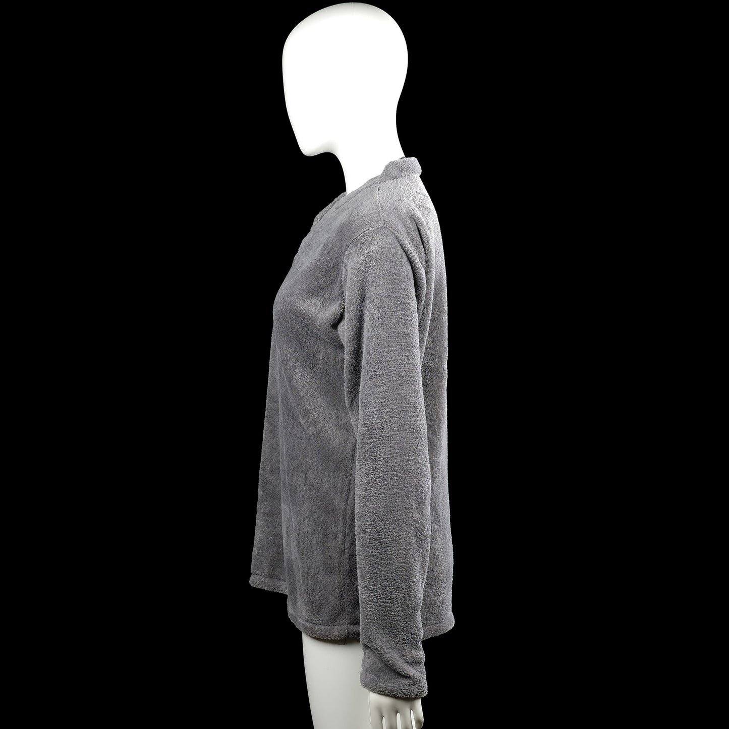 Long-sleeve top - Gray - Size M