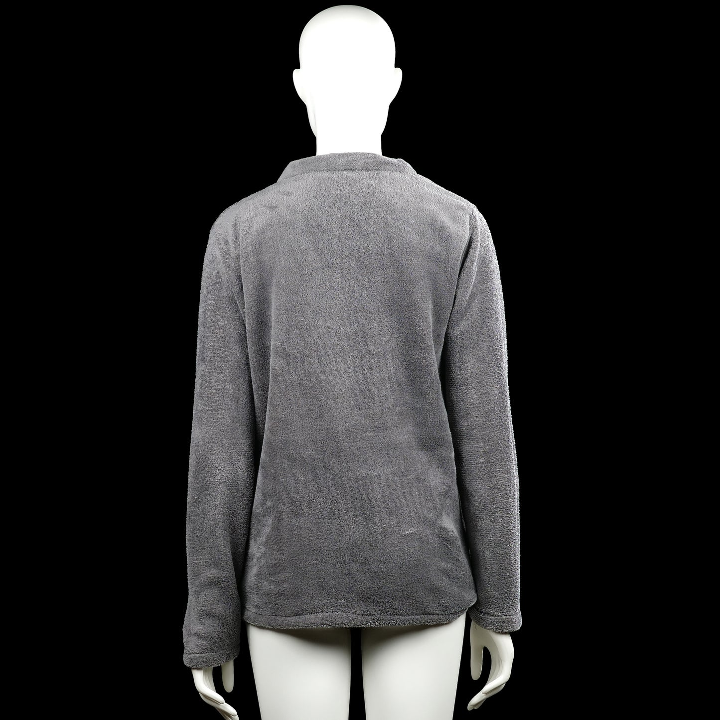 Long-sleeve top - Gray - Size M