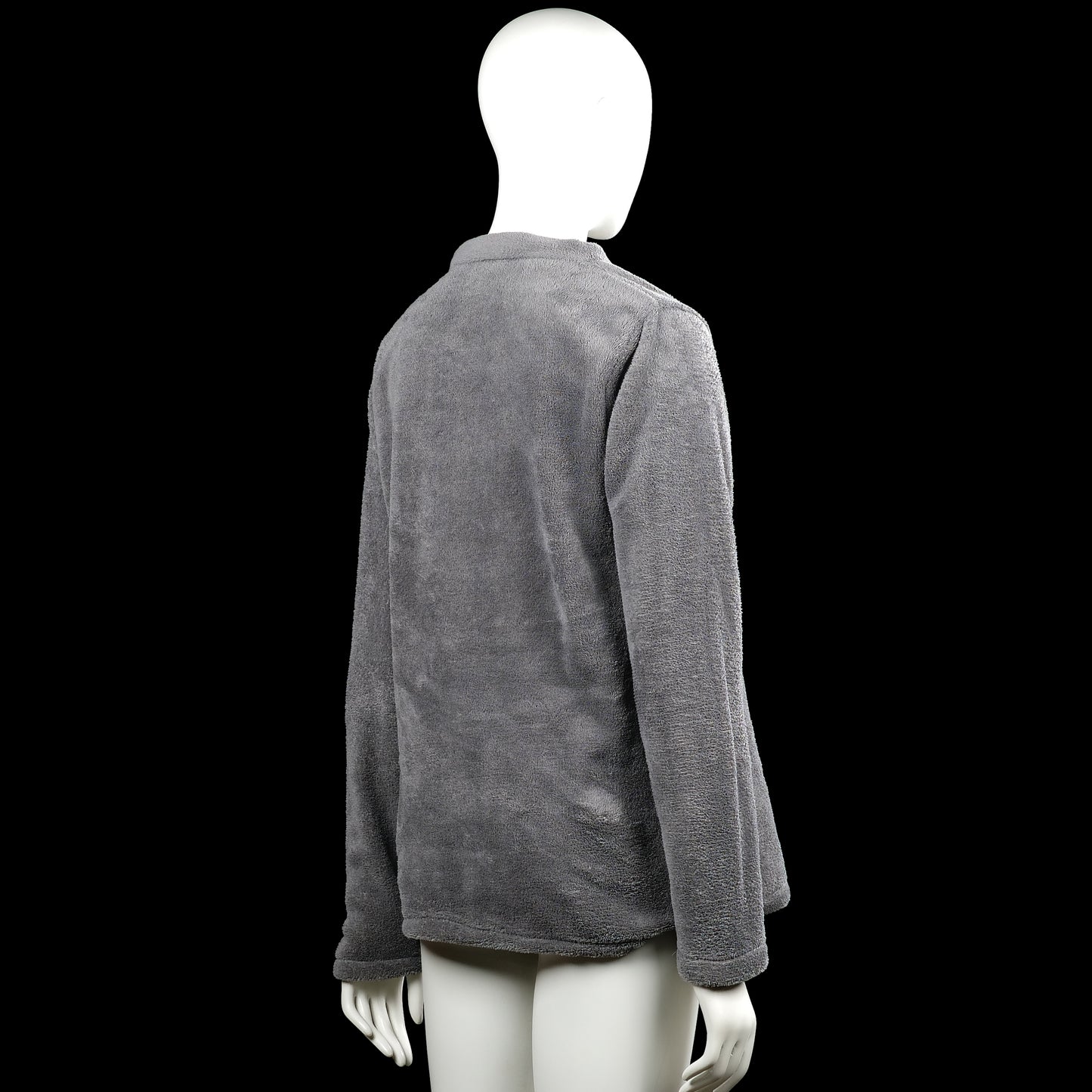 Long-sleeve top - Gray - Size M