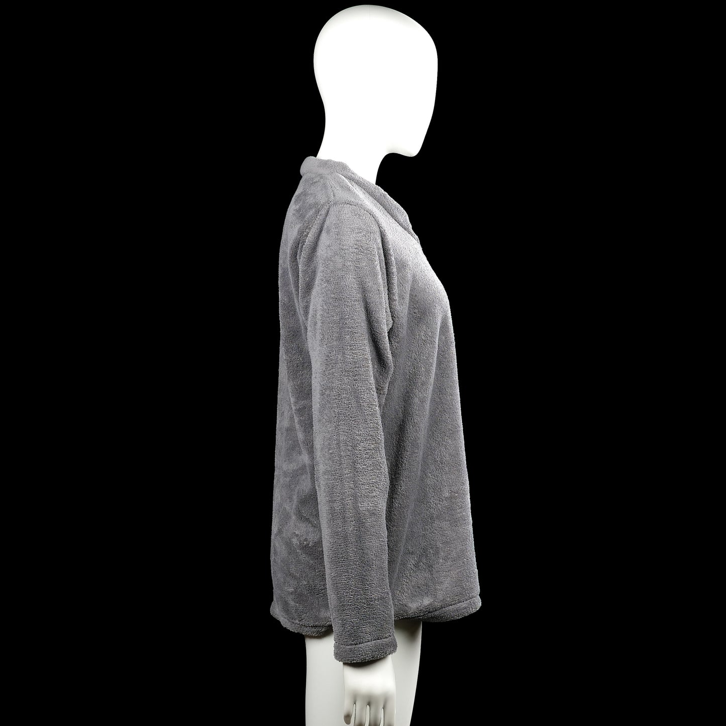 Long-sleeve top - Gray - Size M