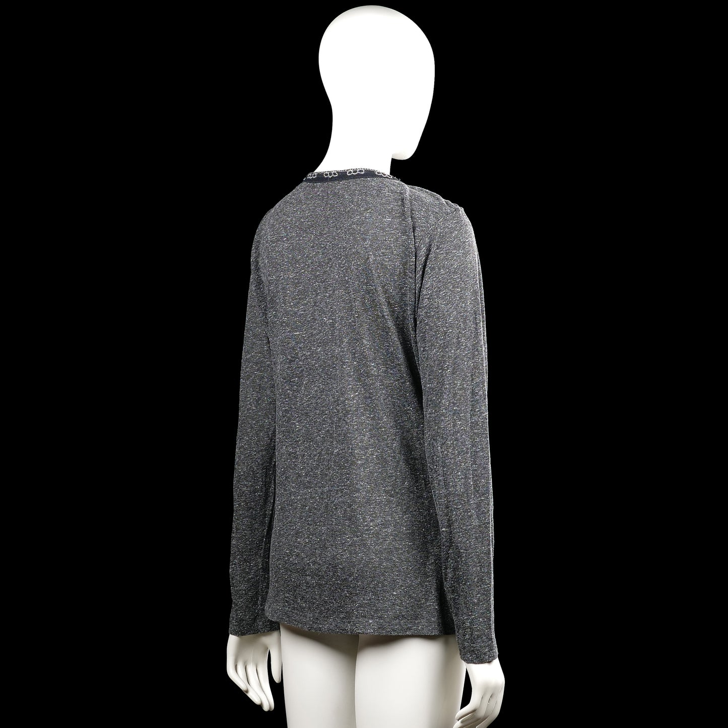 Long-sleeve top - Gray - Size XXL