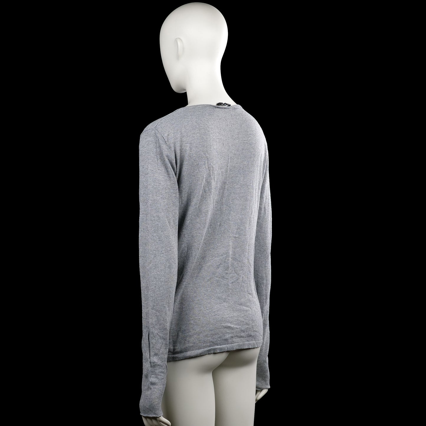 Long-sleeve top - Gray - Size M