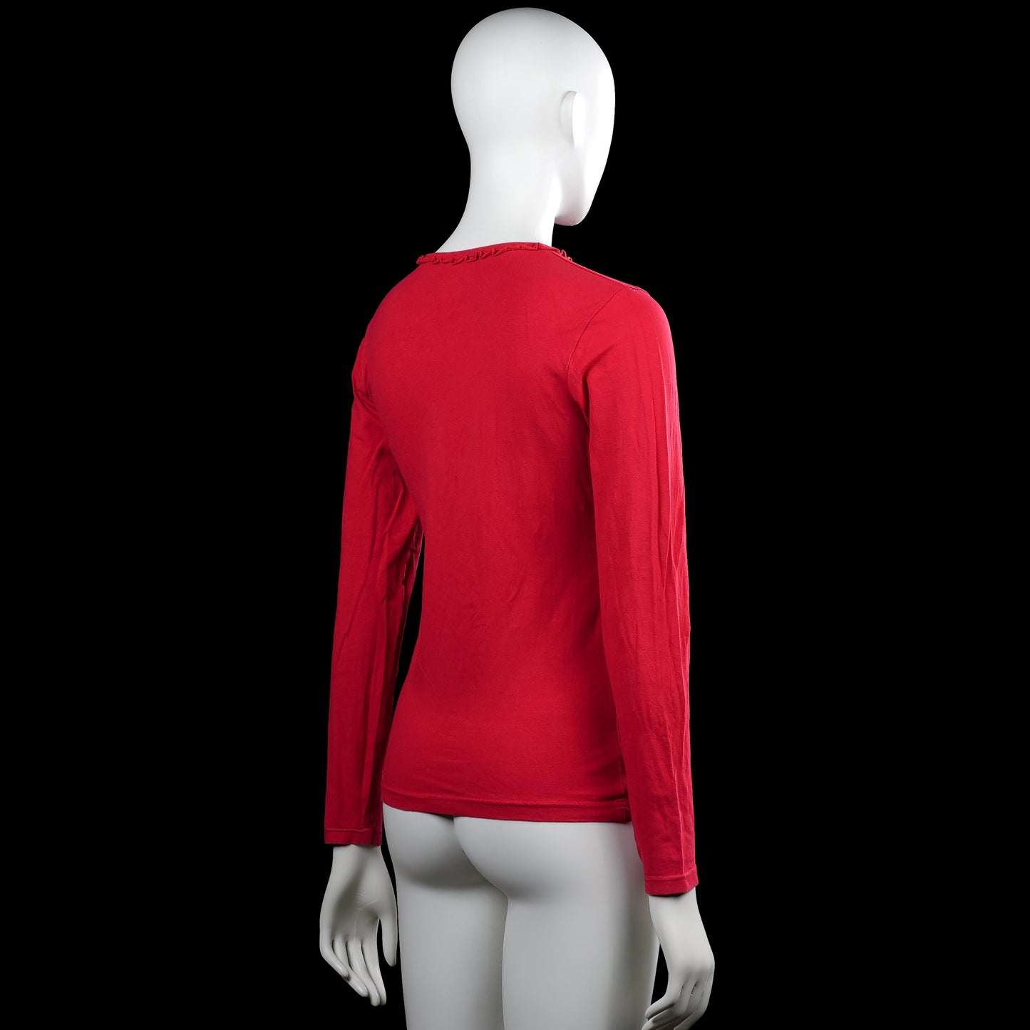 Long-sleeve top - Red - Size M