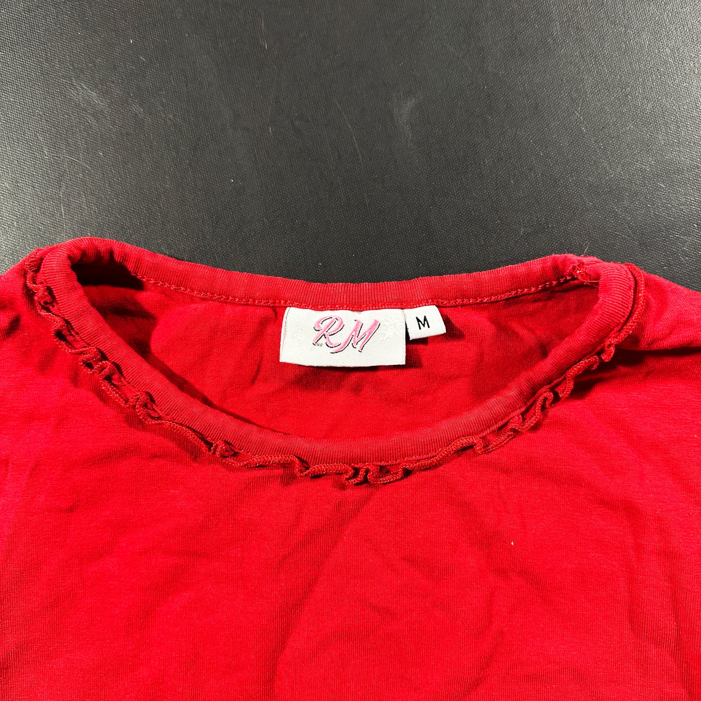 Long-sleeve top - Red - Size M