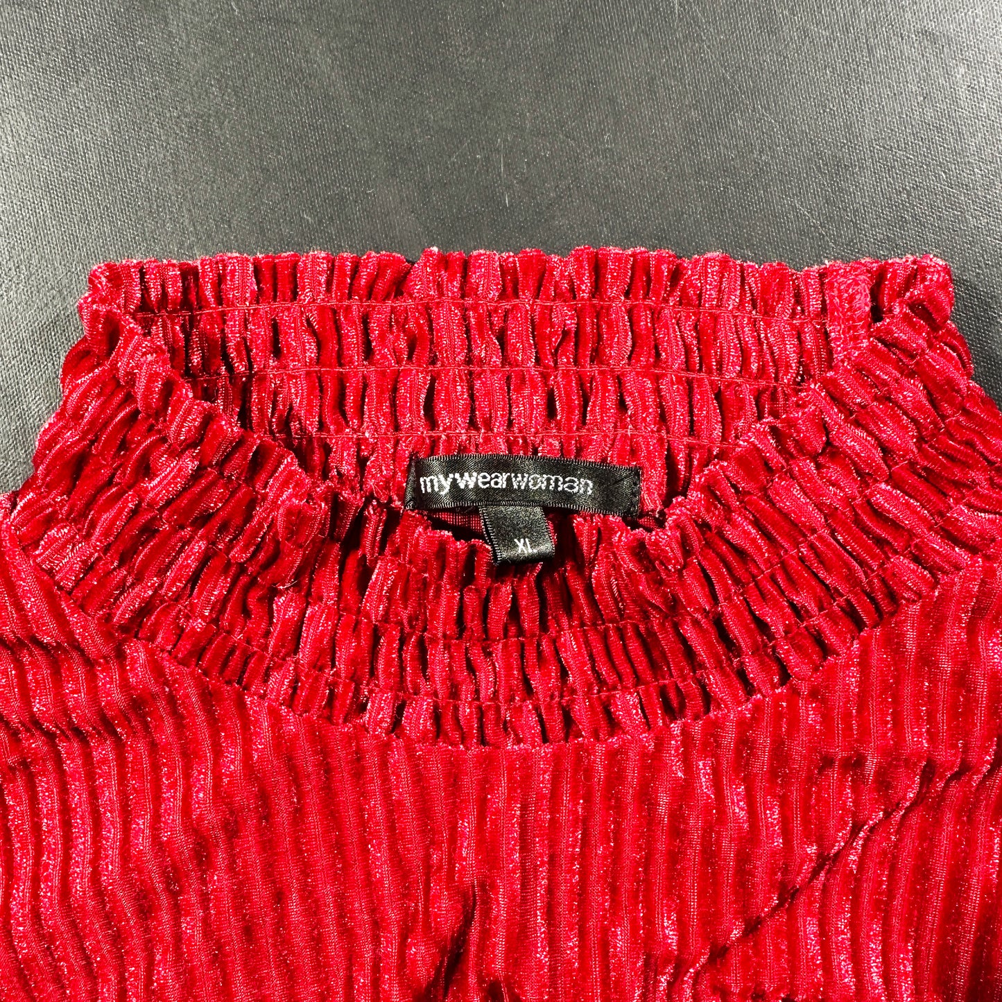 Long-sleeve top - Red - Size XL