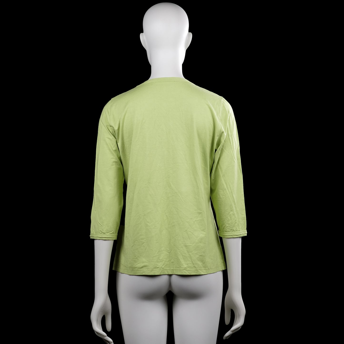 Long-sleeve top - Sage - Size 42