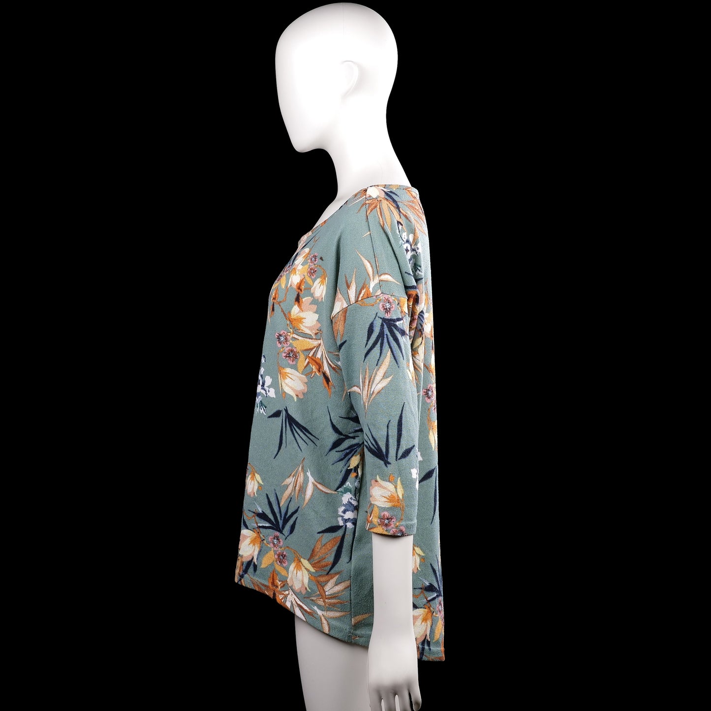 Tunic - Sage & Beige - Size M