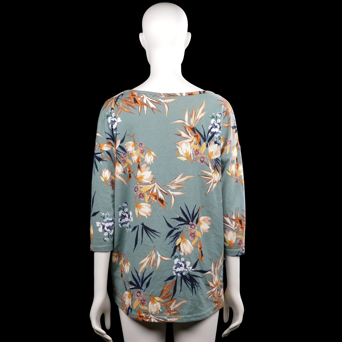 Tunic - Sage & Beige - Size M
