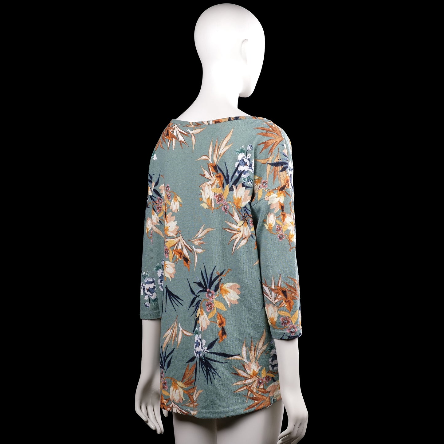 Tunic - Sage & Beige - Size M